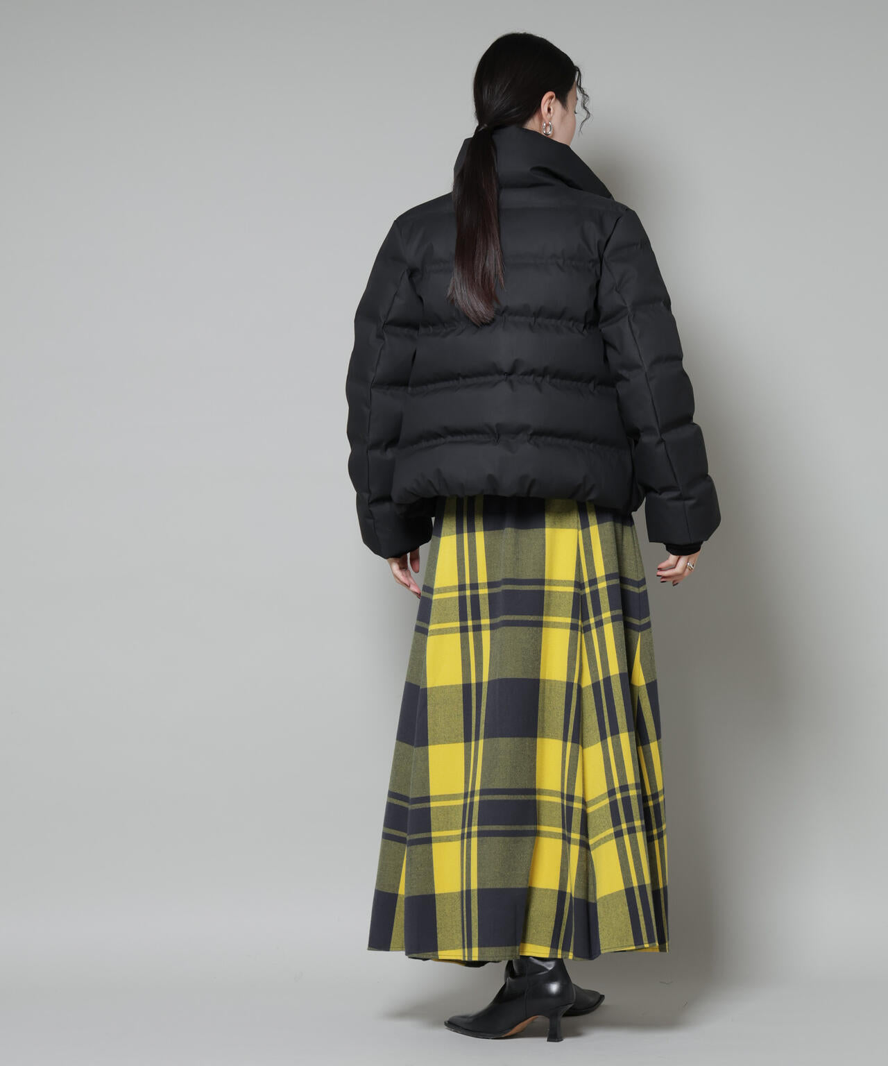 ボリュームネックダウンショートコート