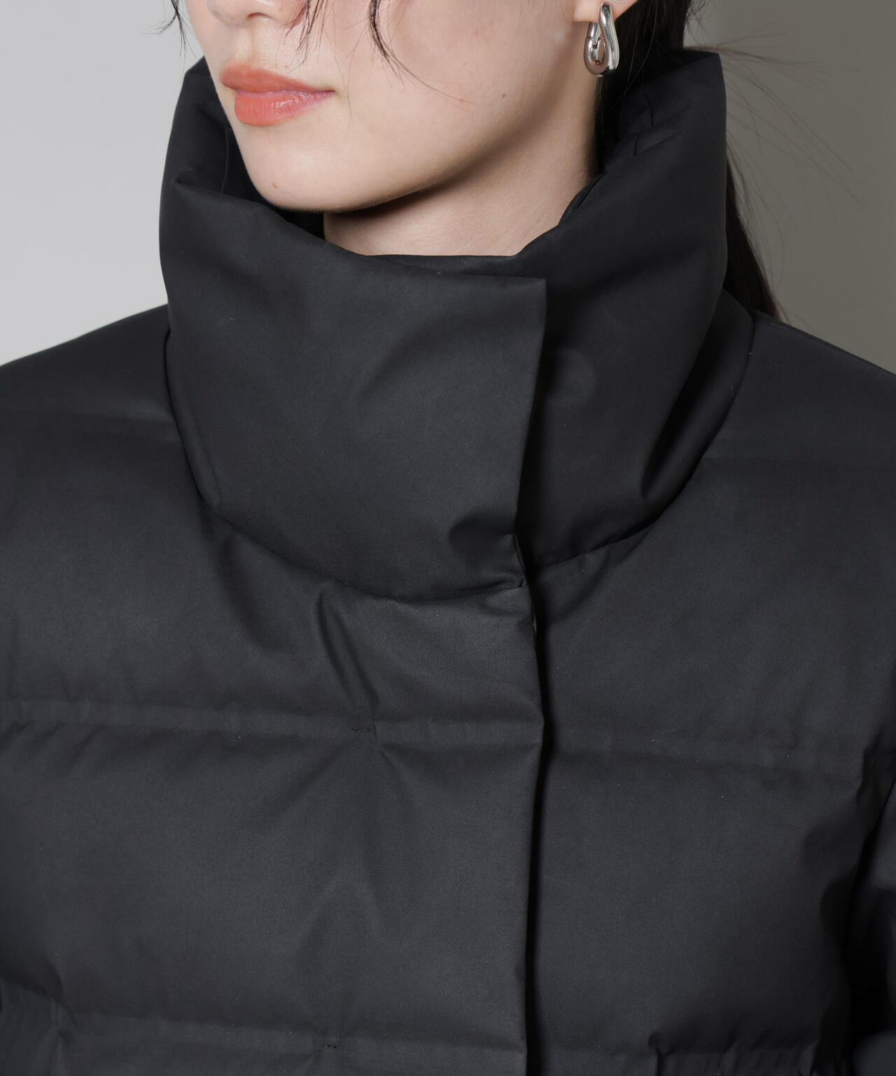 ボリュームネックダウンショートコート