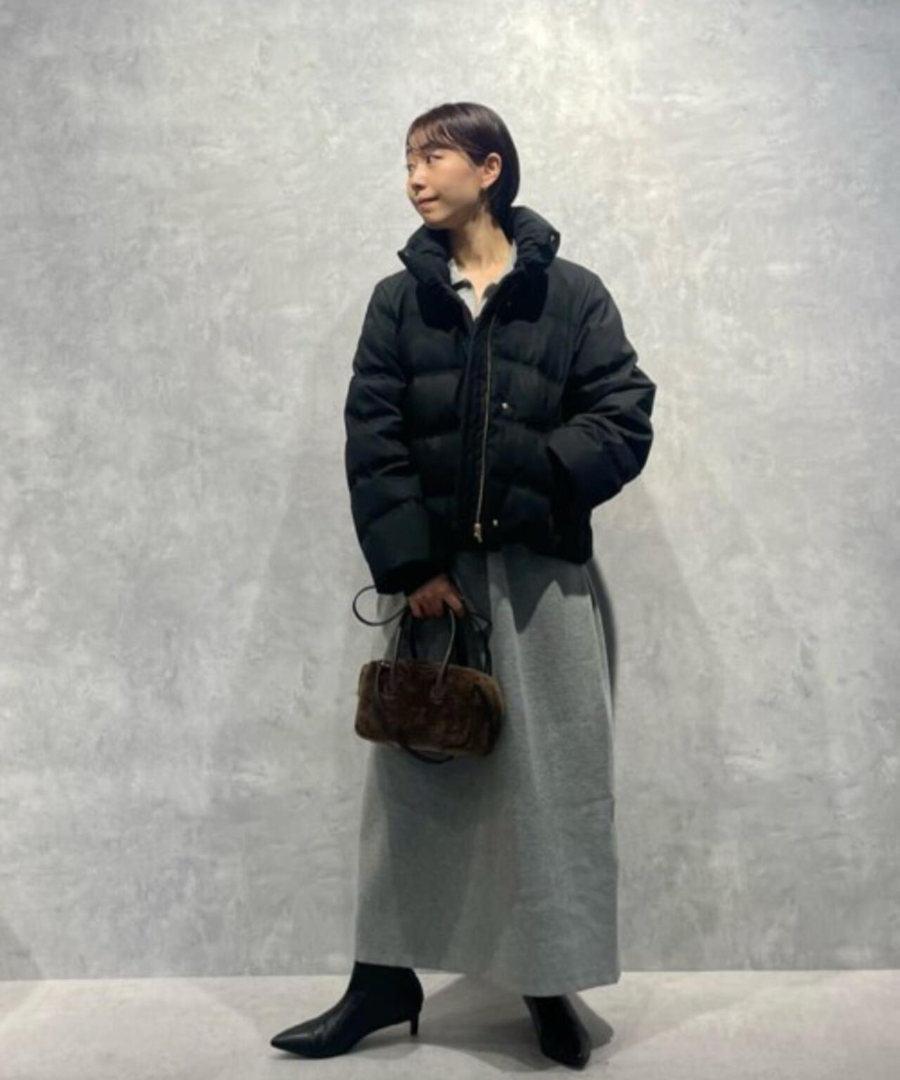 ボリュームネックダウンショートコート