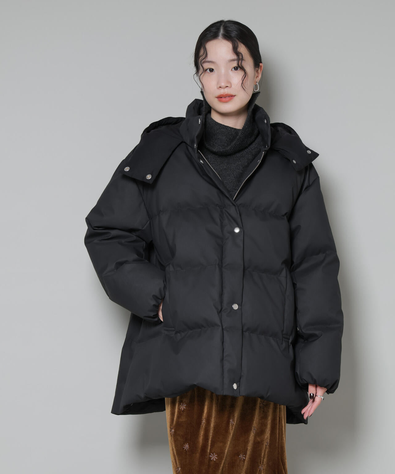 Aラインミドルダウンコート | NANO universe（ナノ・ユニバース