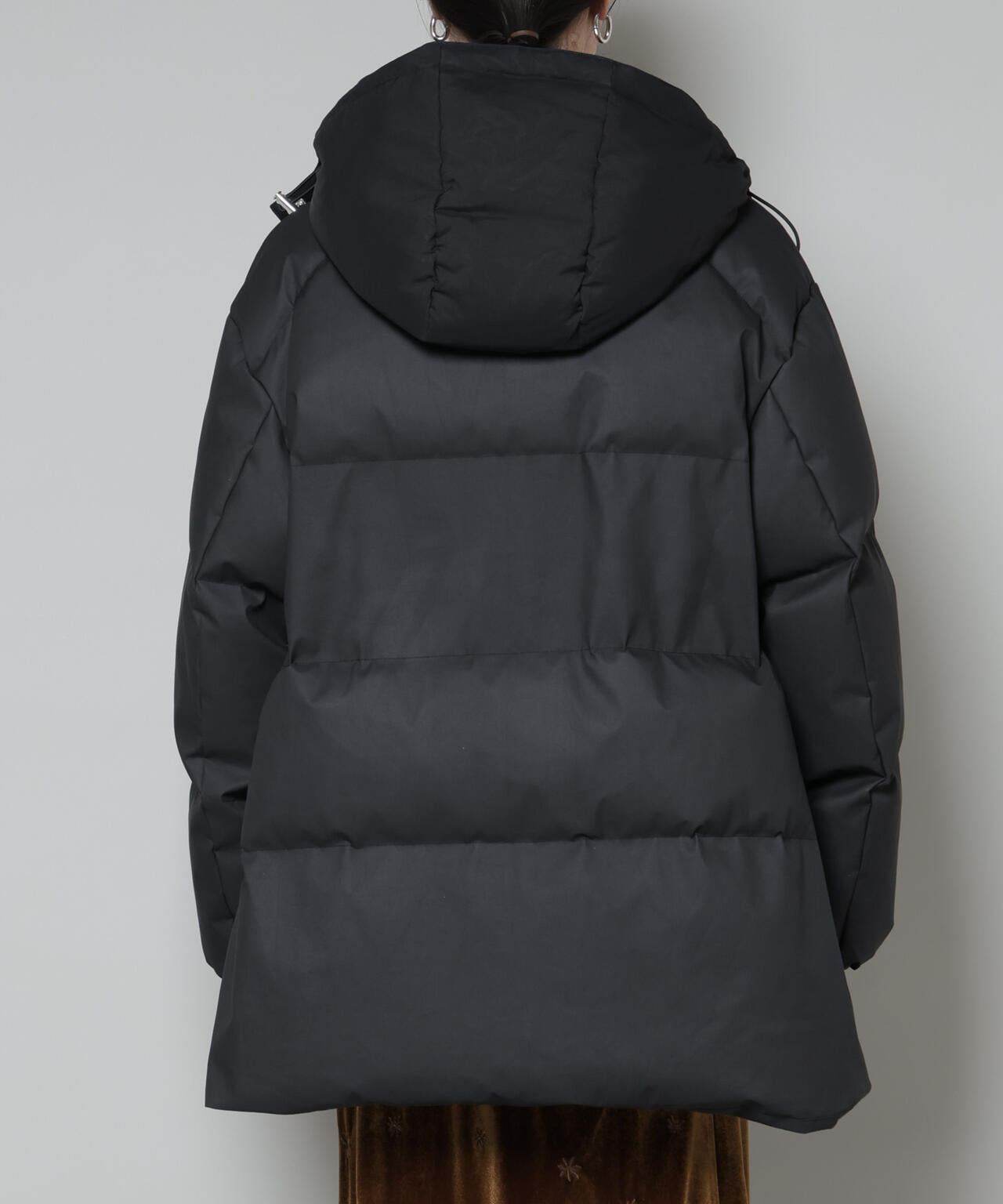 Aラインミドルダウンコート