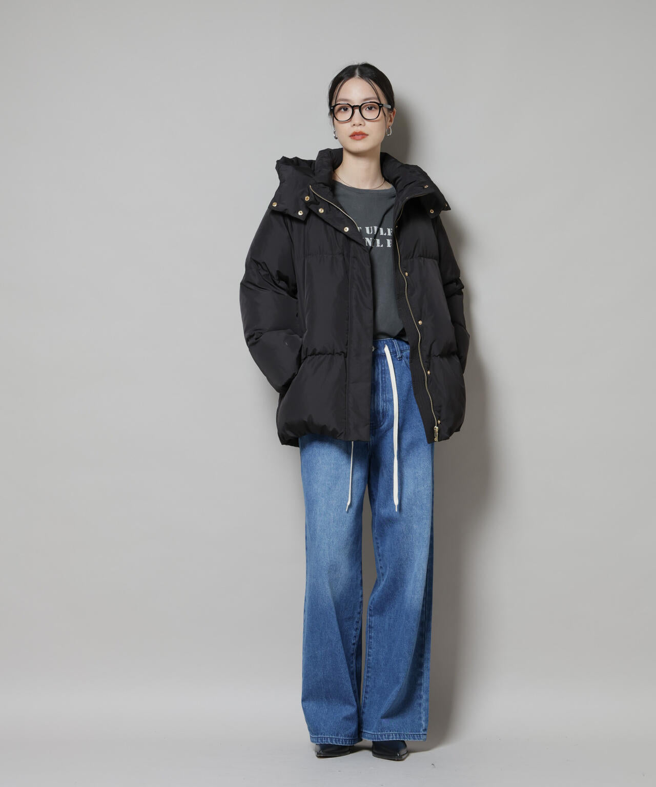 撥水加工 フードショートダウンコート | NANO universe（ナノ