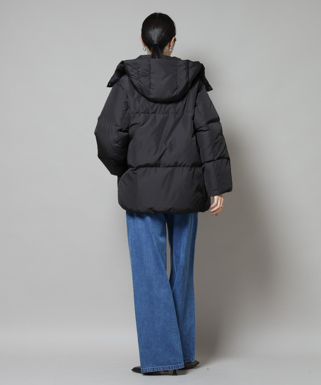 撥水加工 フードショートダウンコート | NANO universe（ナノ