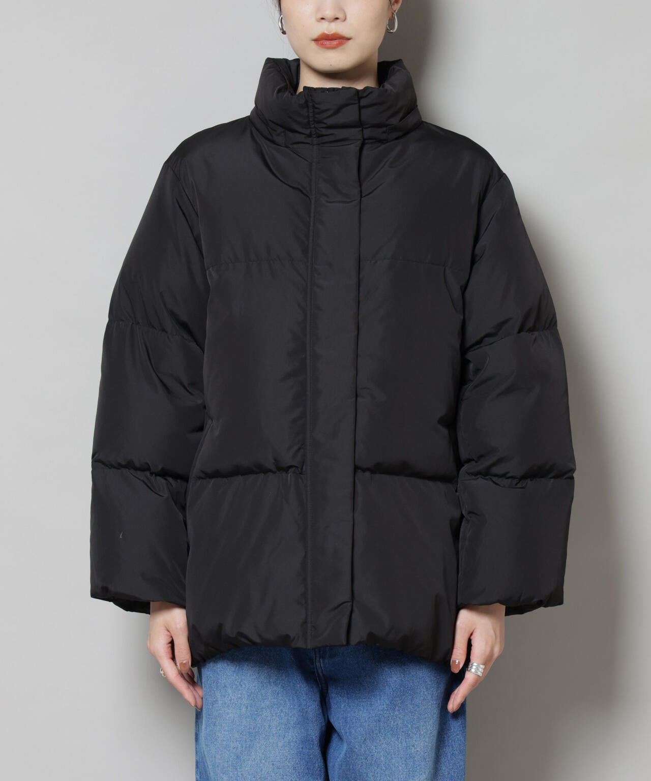 撥水加工 フードショートダウンコート | NANO universe（ナノ