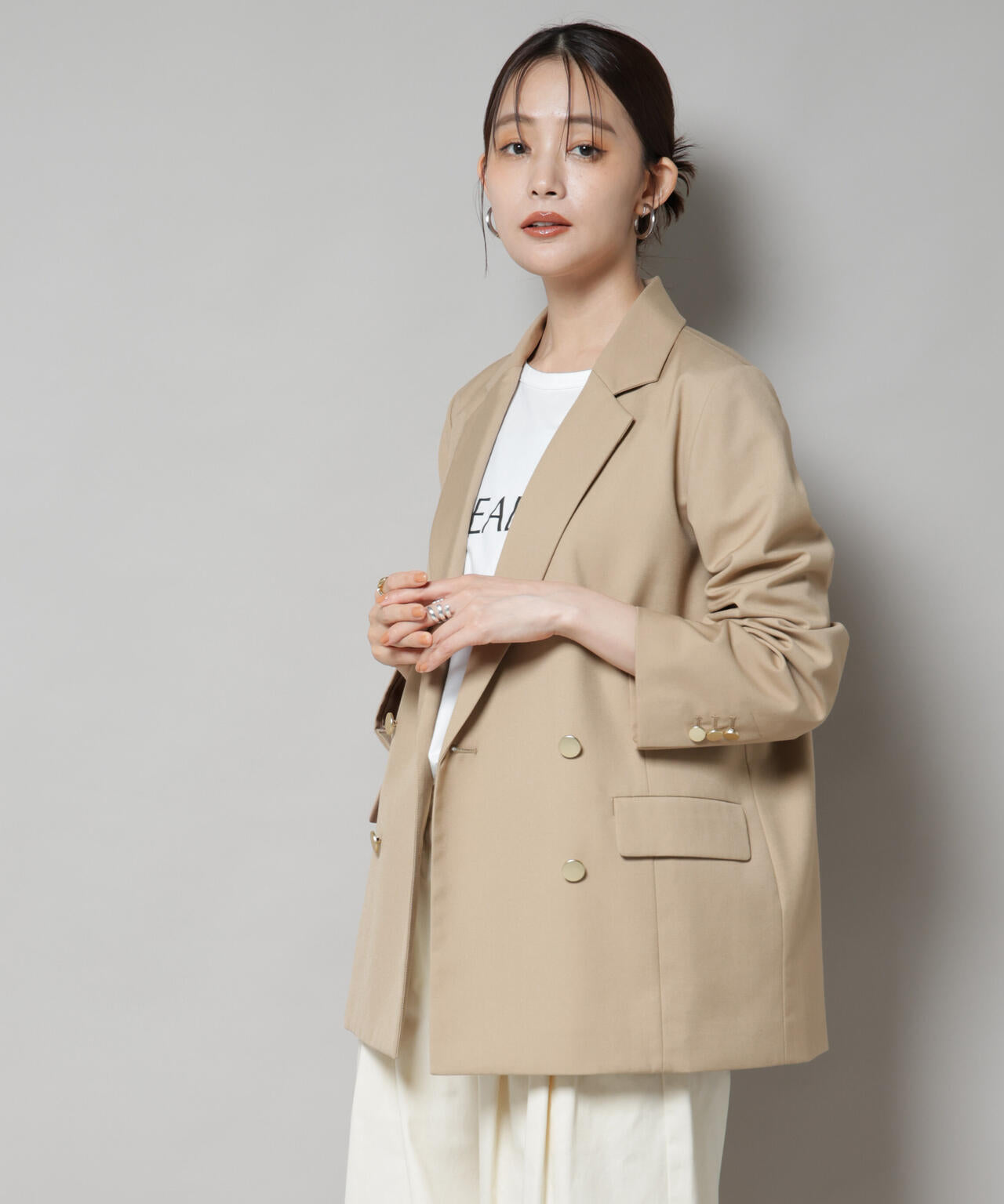 ダブルブレストジャケット | NANO universe（ナノ・ユニバース