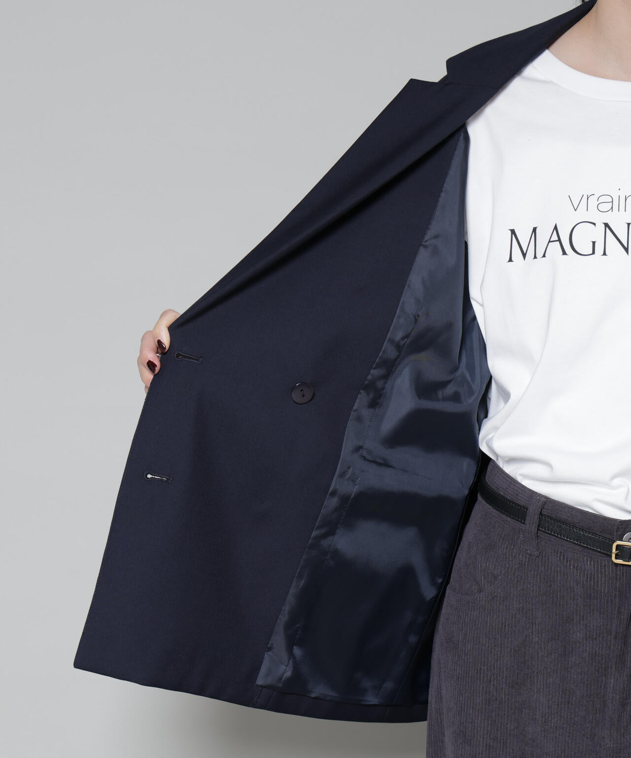 ダブルブレストジャケット | NANO universe（ナノ・ユニバース