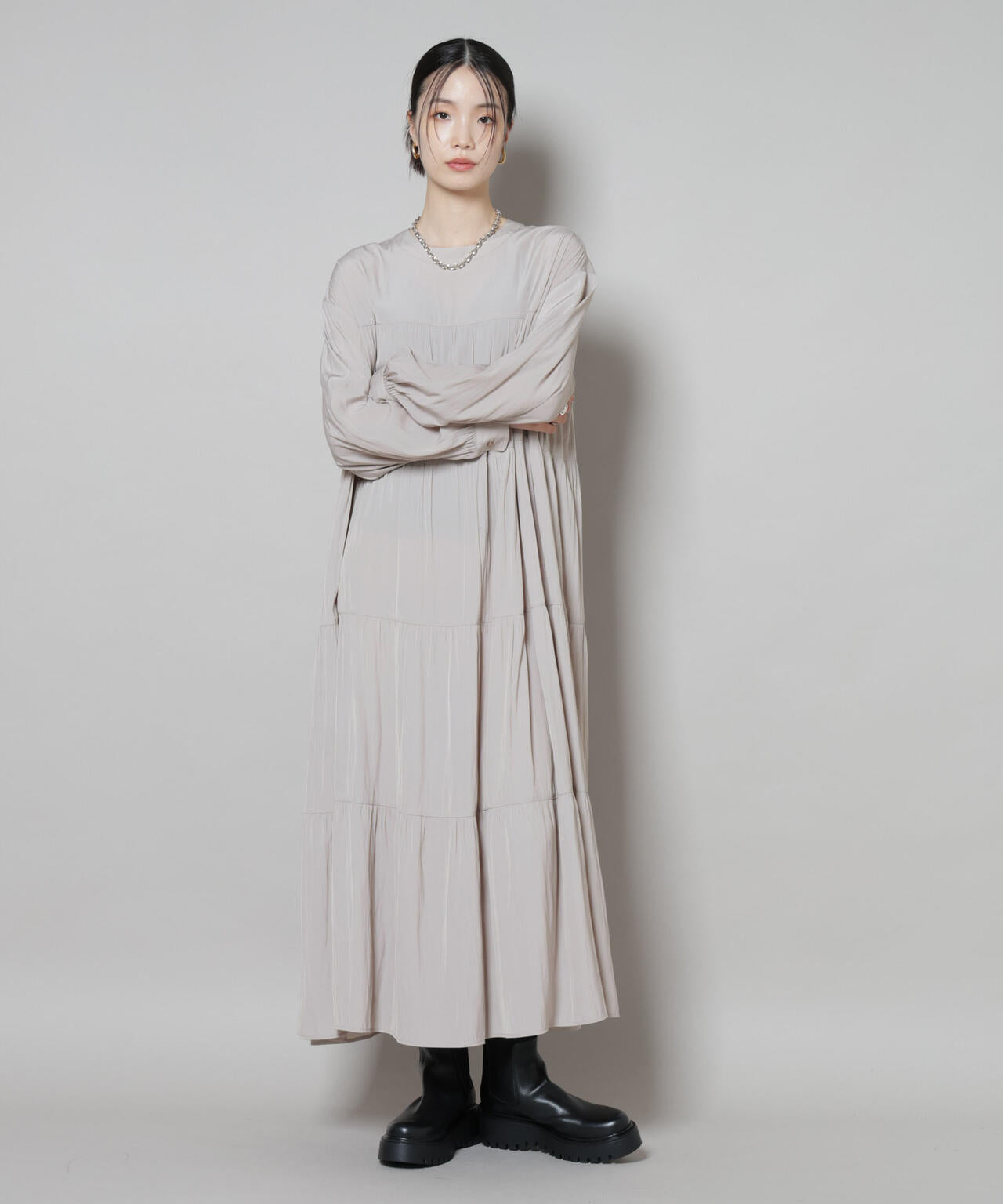 ティアードワンピース