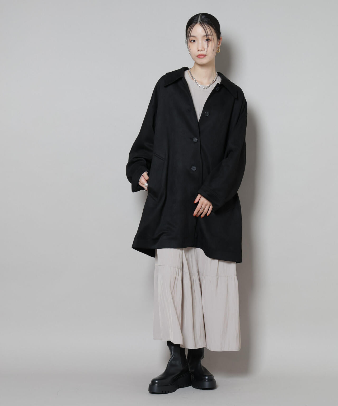 ティアードワンピース