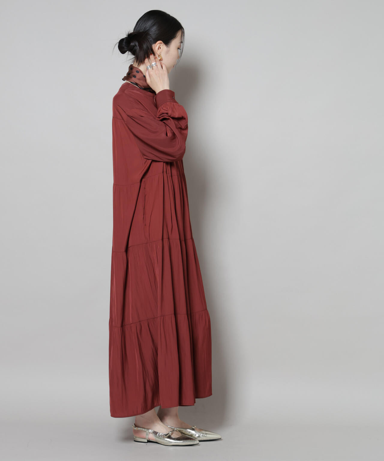 ティアードワンピース