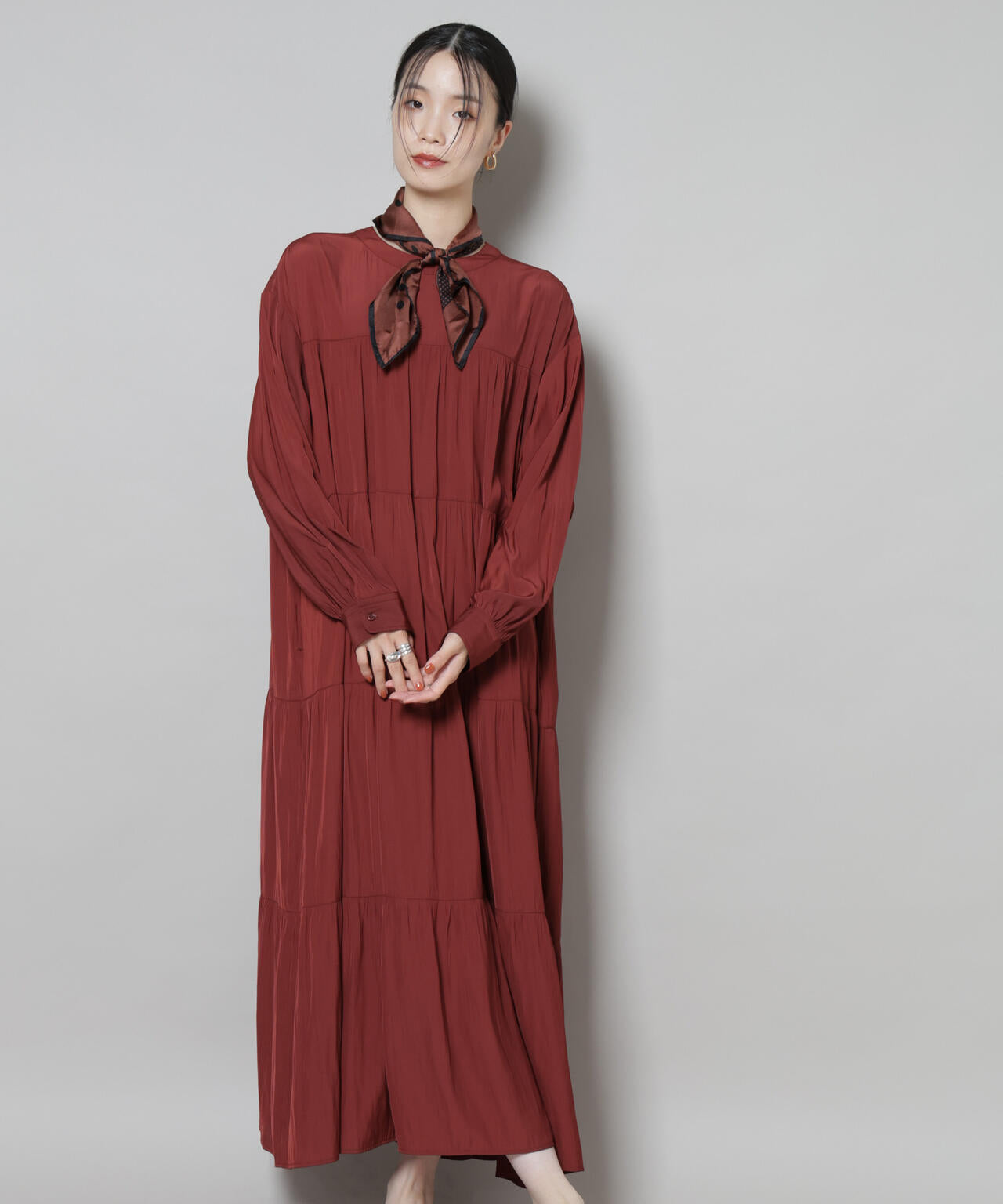 ティアードワンピース