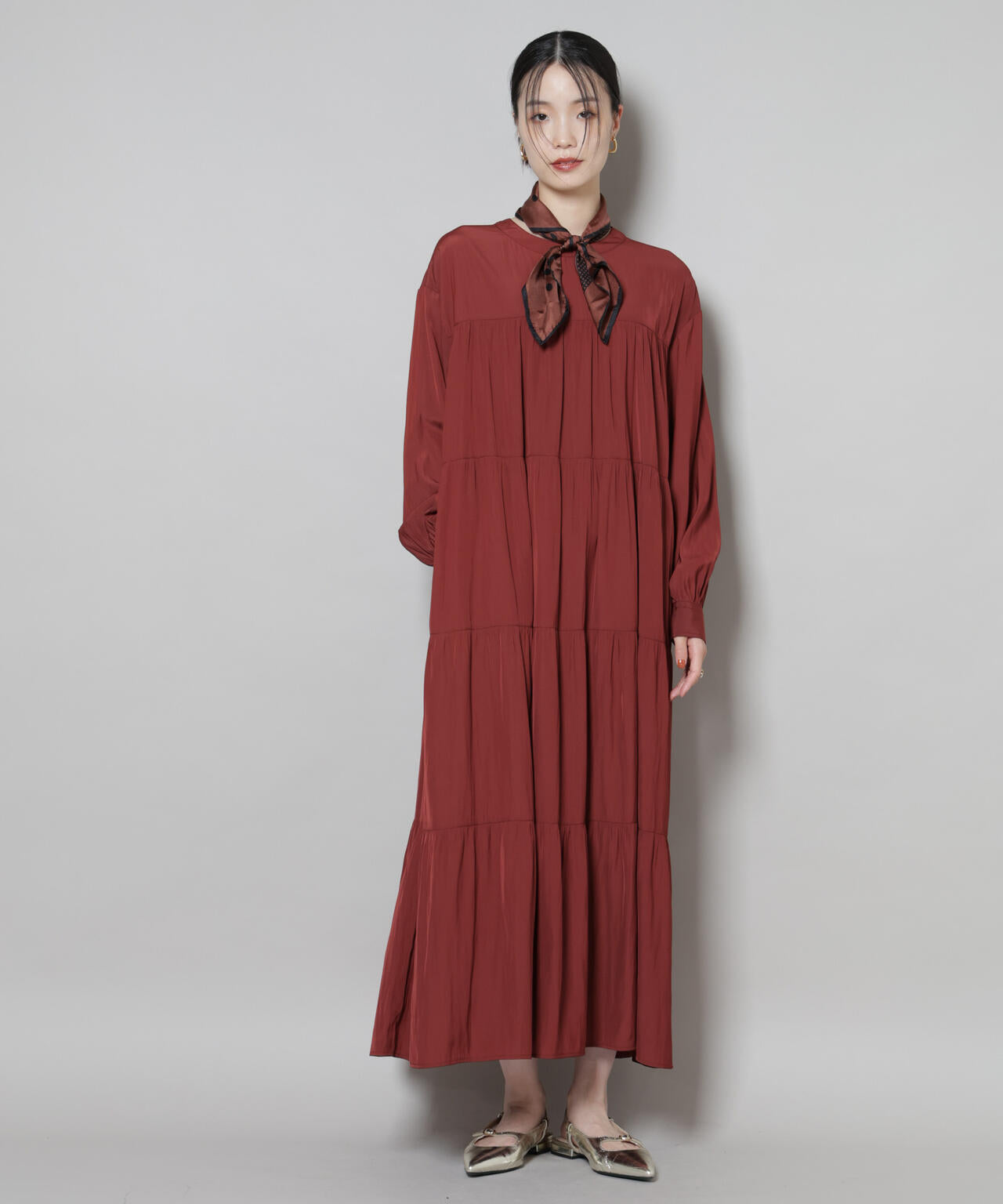 ティアードワンピース