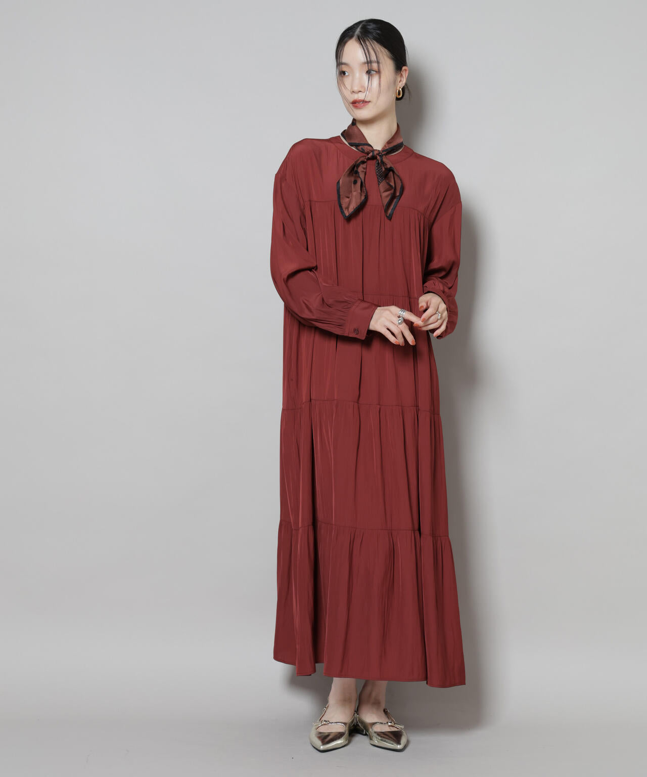 ティアードワンピース