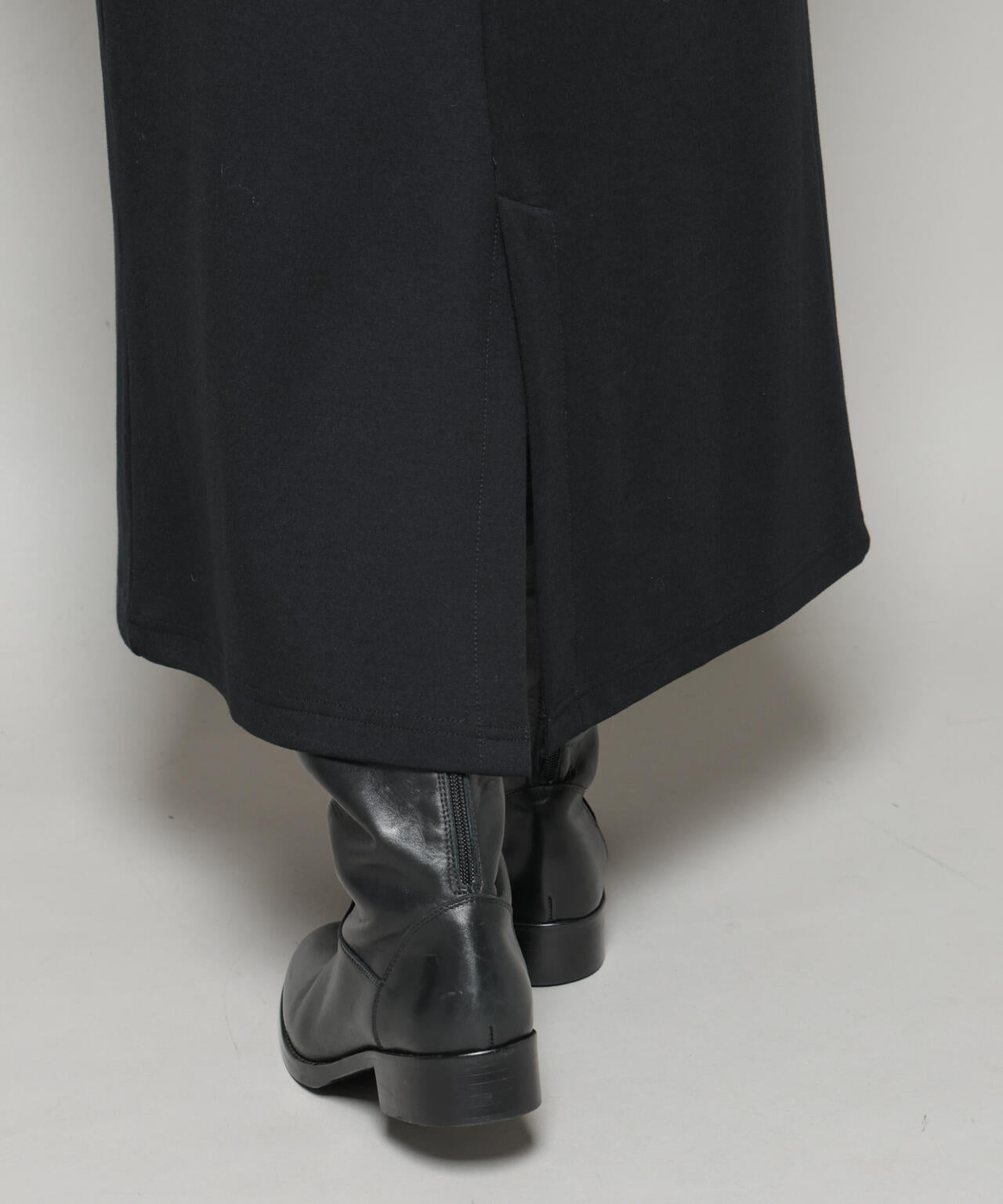 ジレワンピース×ファースリーブトップス アンサンブルセット