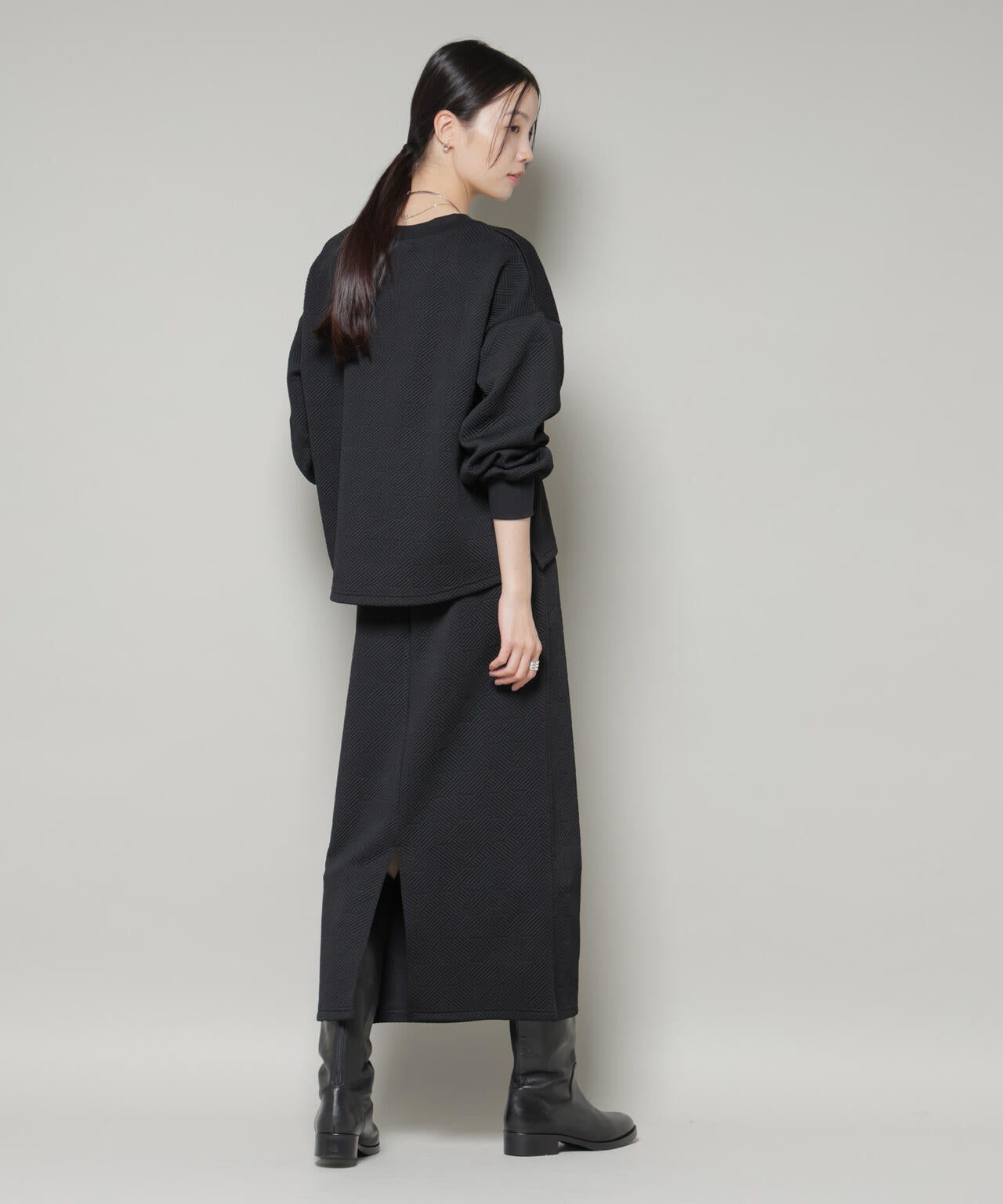 【Takoyaki】 NanoArt 2024SS ジャカードセットアップ NanoArt 2024SS ジャカードセットアップ ブルー 未使用タグ付き