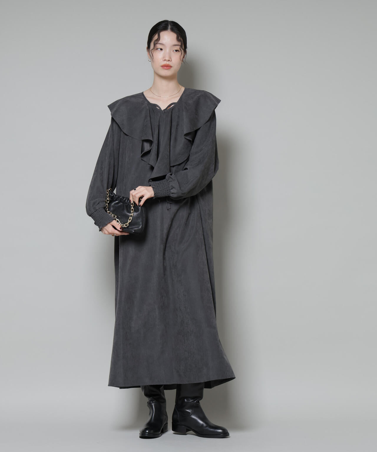 ホールドカラーフレアワンピース 楽天市場】Shanti Shanti パニーワンピース【WEB限定】 ／ ロング