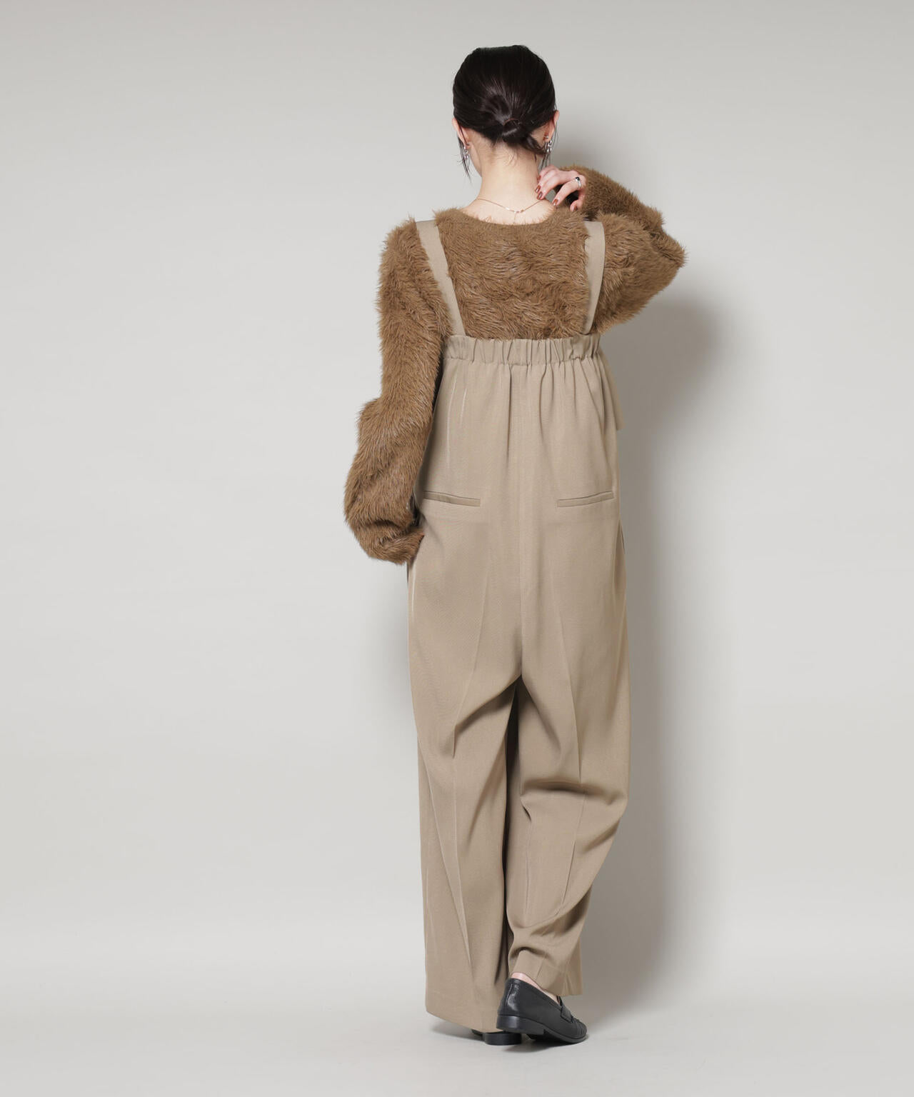 フロントフリルサロペットパンツ | NANO universe（ナノ・ユニバース