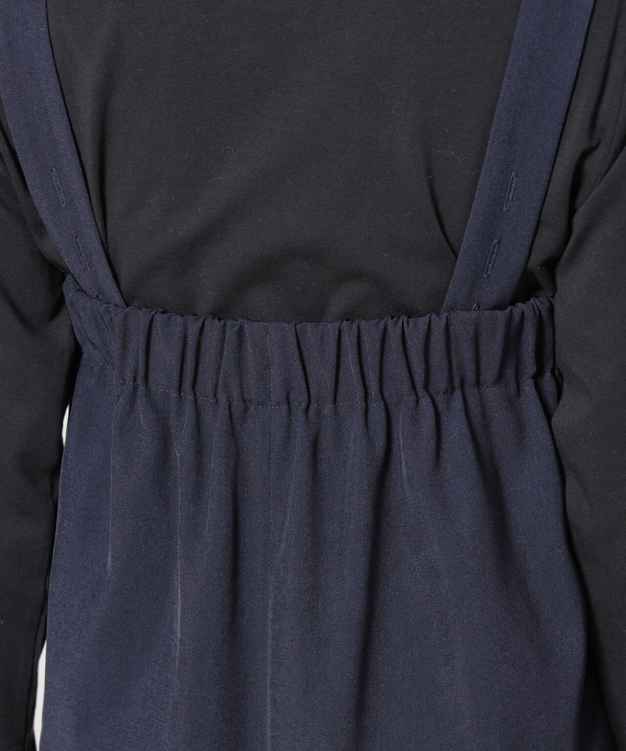 フロントフリルサロペットパンツ