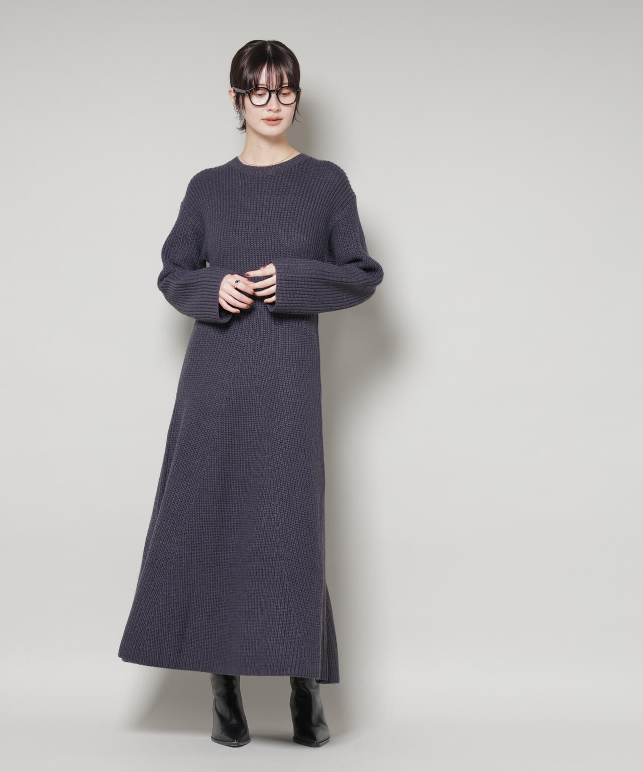 【未使用級】アントニーノヴァレンティ♡アナイ フレアニットワンピース ネイビー 2026年最新】アントニーノヴァレンティの人気アイテム - メルカリ