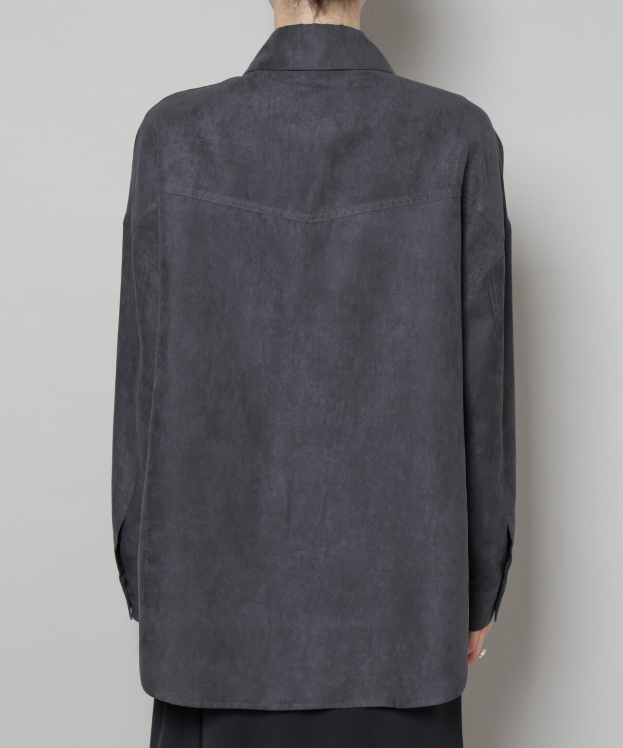 フェイクスエードシャツ(セットアップ可)