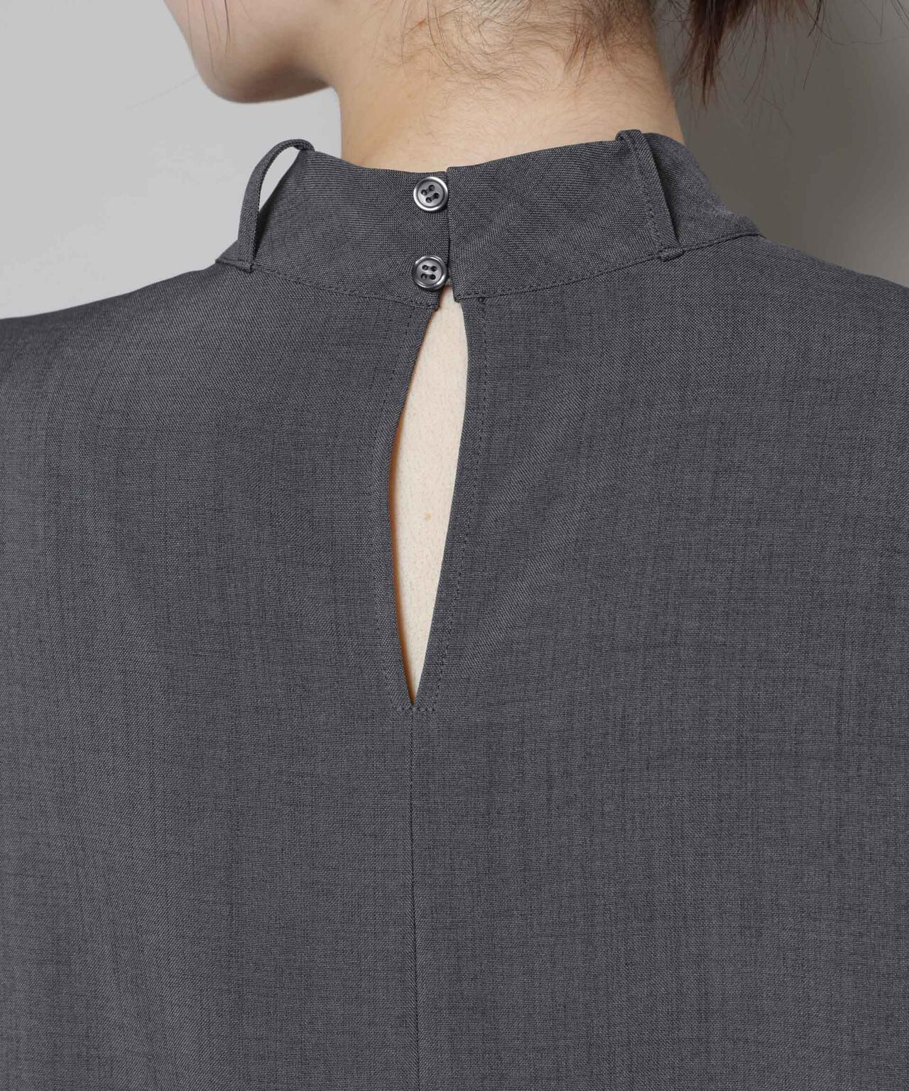 ボータイ取り外し可能2wayブラウス