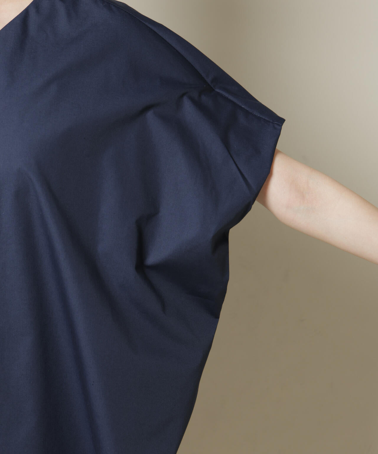 ドルマンワイドスキッパーブラウス