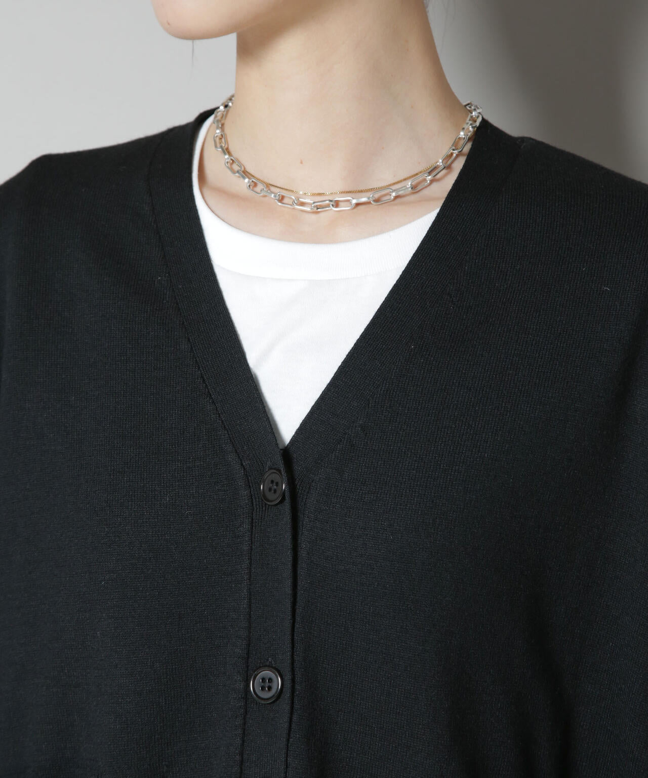 毛玉抑制ニットカーディガン(セットアップ可) | NANO universe（ナノ