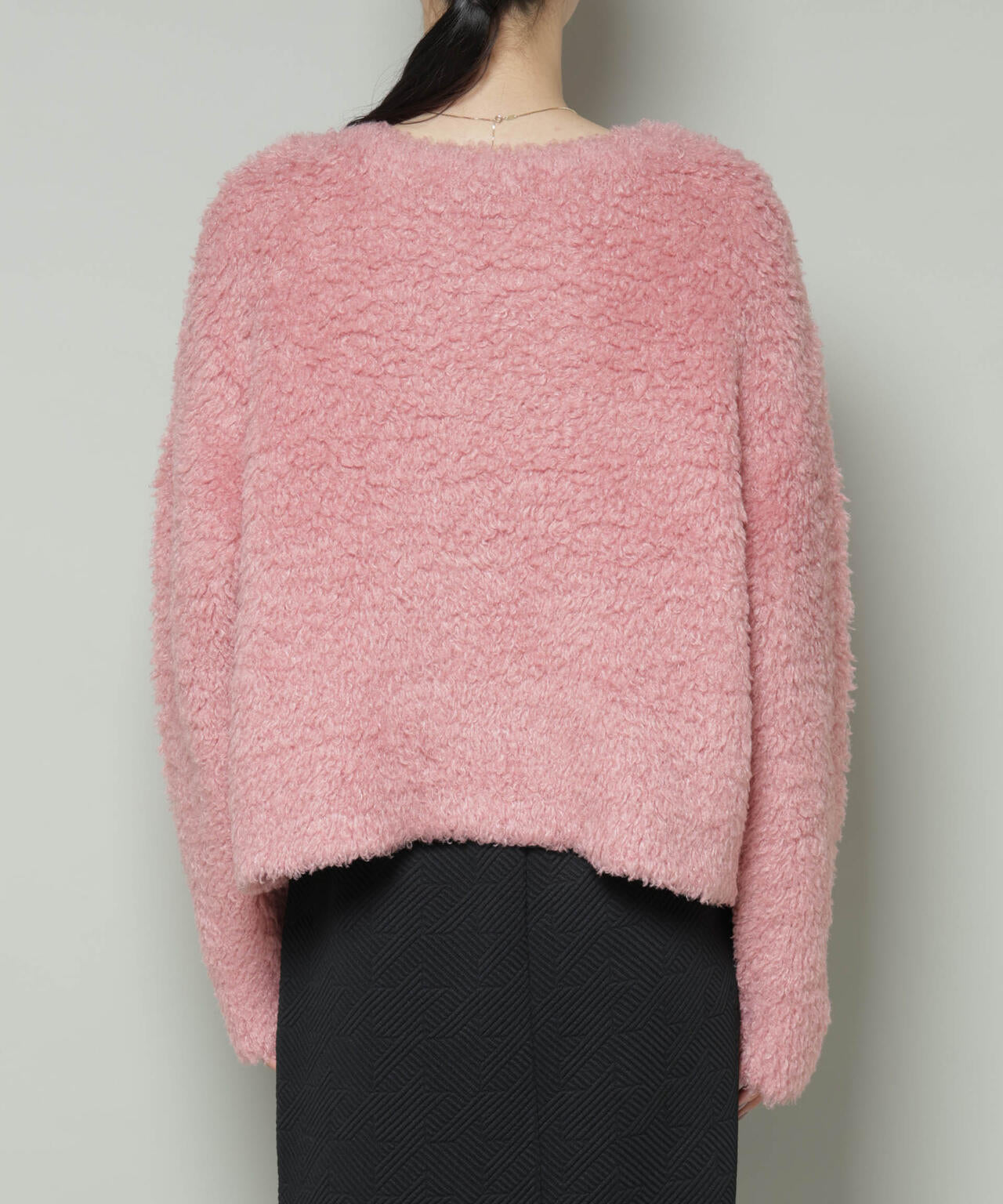 クロップドワイド起毛加工ニットトップス | NANO universe（ナノ