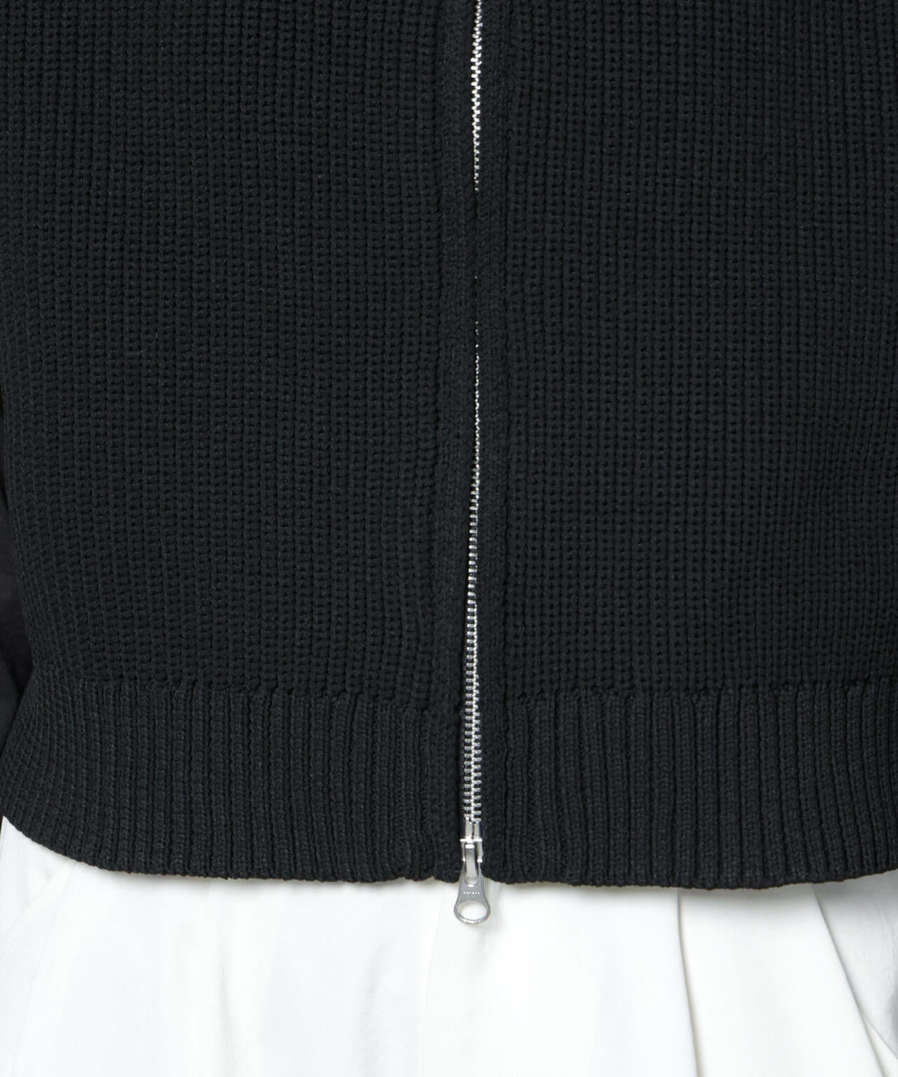 ダブルジップアップドライバーズニットベスト | NANO universe（ナノ