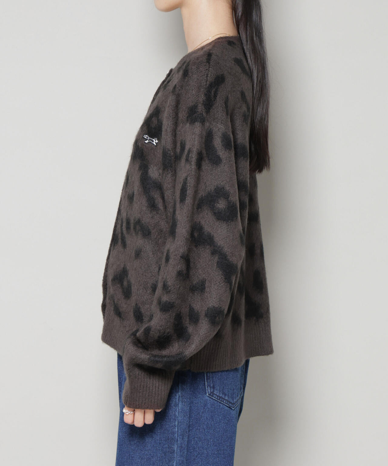 PENNEYS別注TheFOXレオパードクルーカーディガン | NANO universe