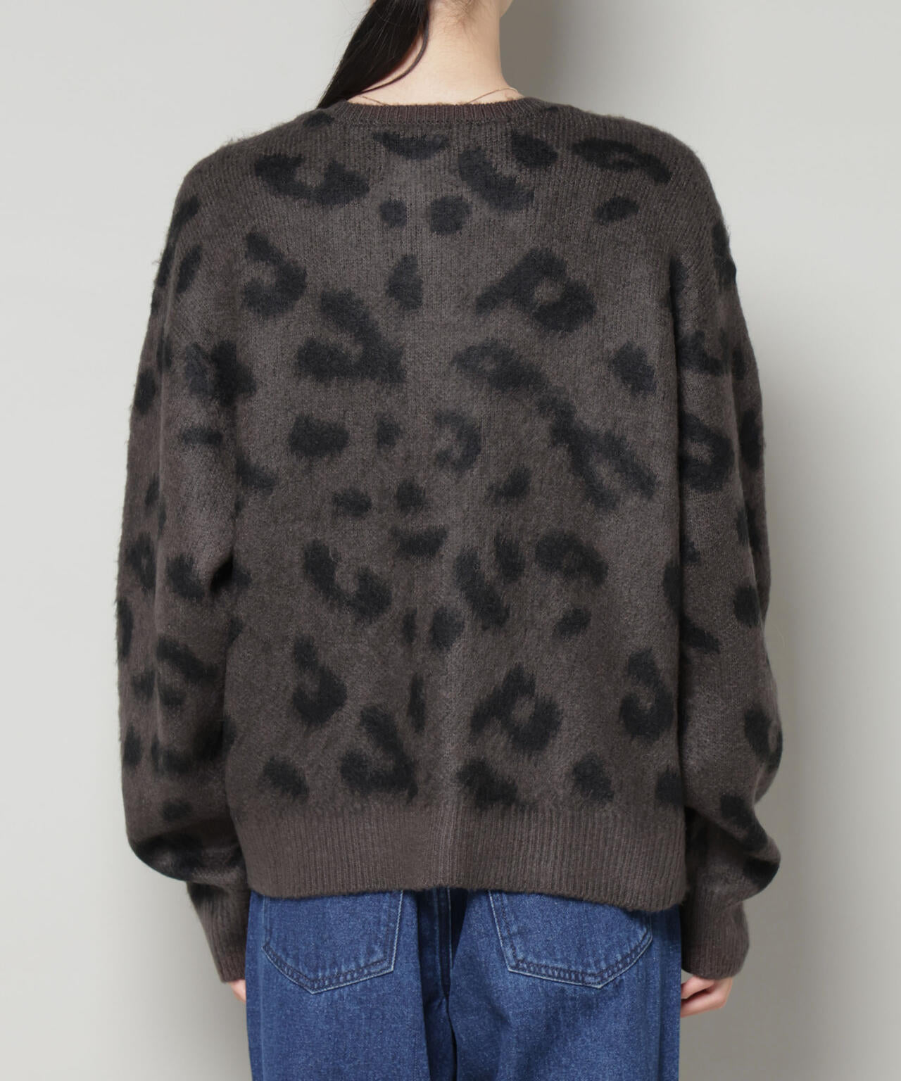 PENNEYS別注TheFOXレオパードクルーカーディガン | NANO universe