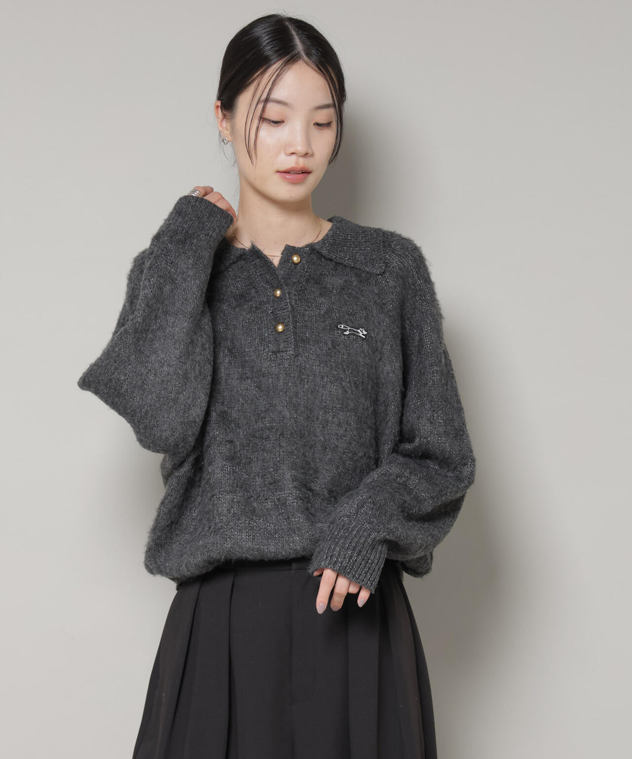 PENNEYS別注TheFOXシャギーポロニット | NANO universe（ナノ