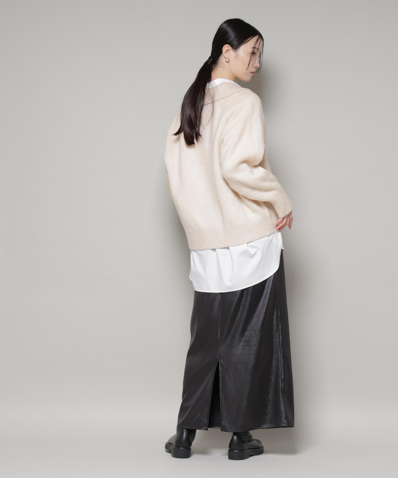 PENNEYS別注TheFOXシャギーポロニット | NANO universe（ナノ