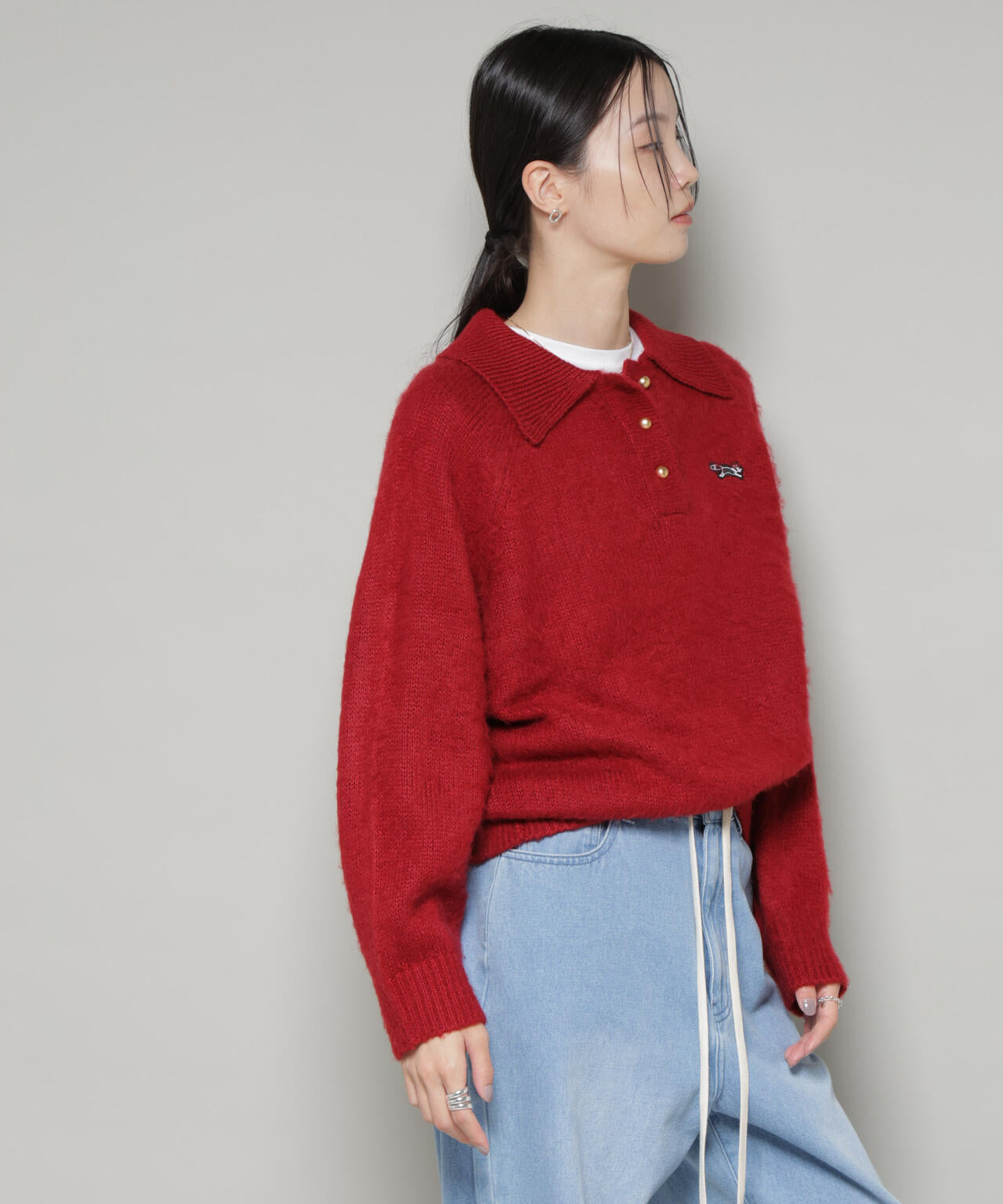 PENNEYS別注TheFOXシャギーポロニット | NANO universe（ナノ