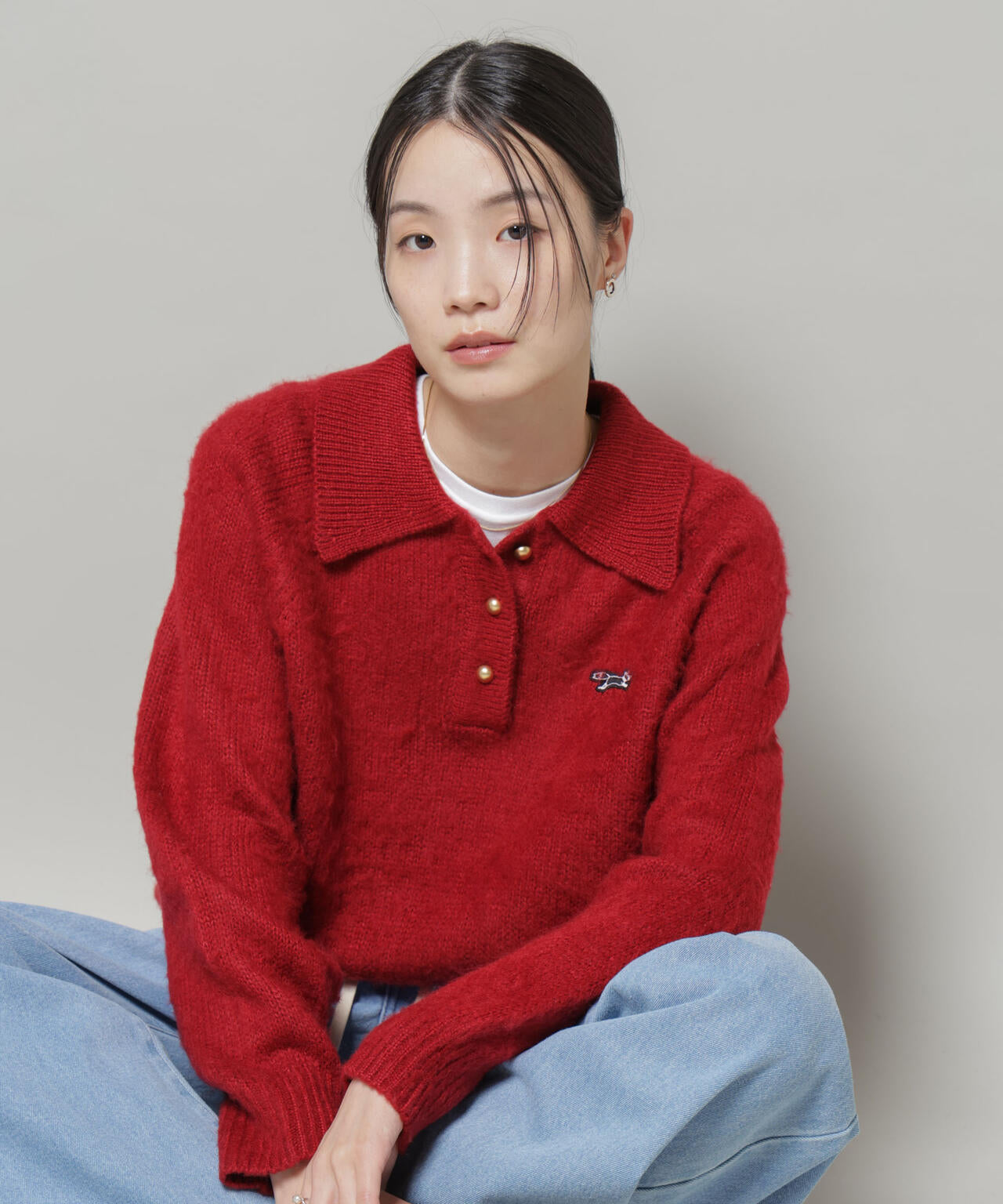 PENNEYS別注TheFOXシャギーポロニット | NANO universe（ナノ