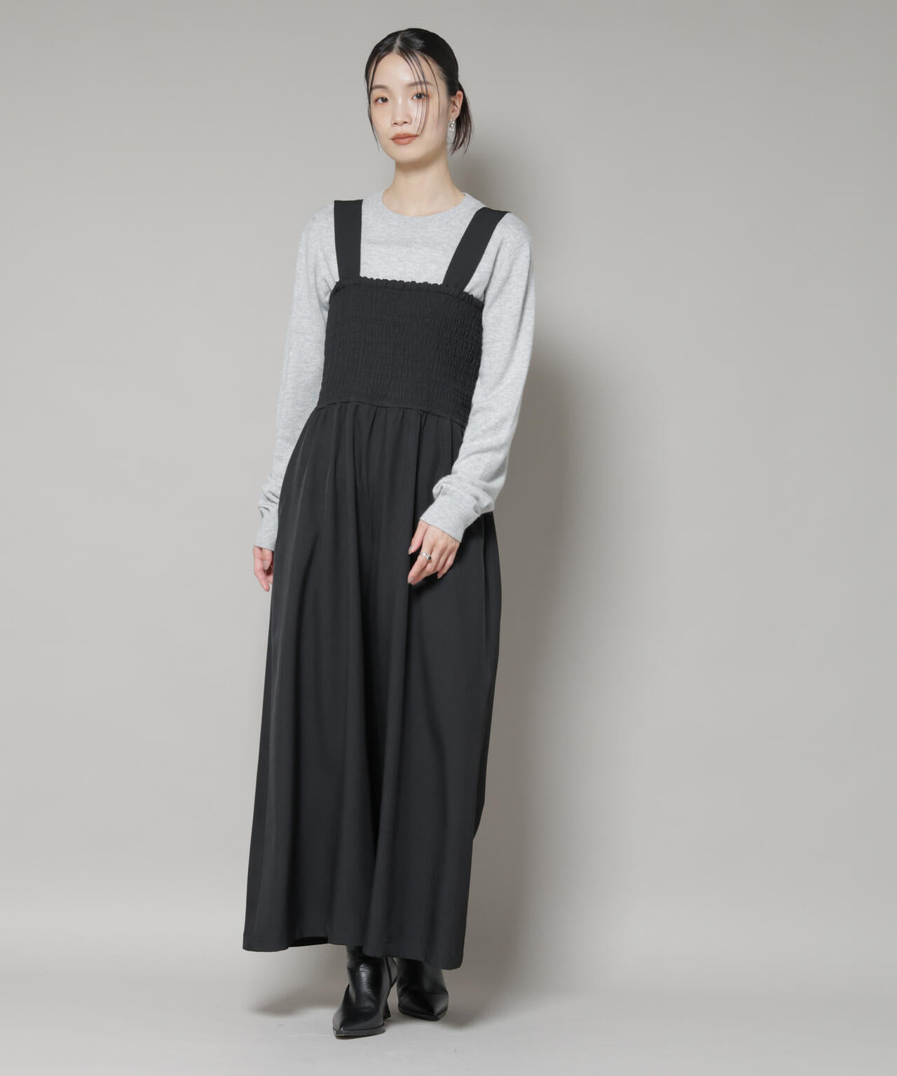 クルーネックカシミヤ混ニットプルオーバー | NANO universe（ナノ