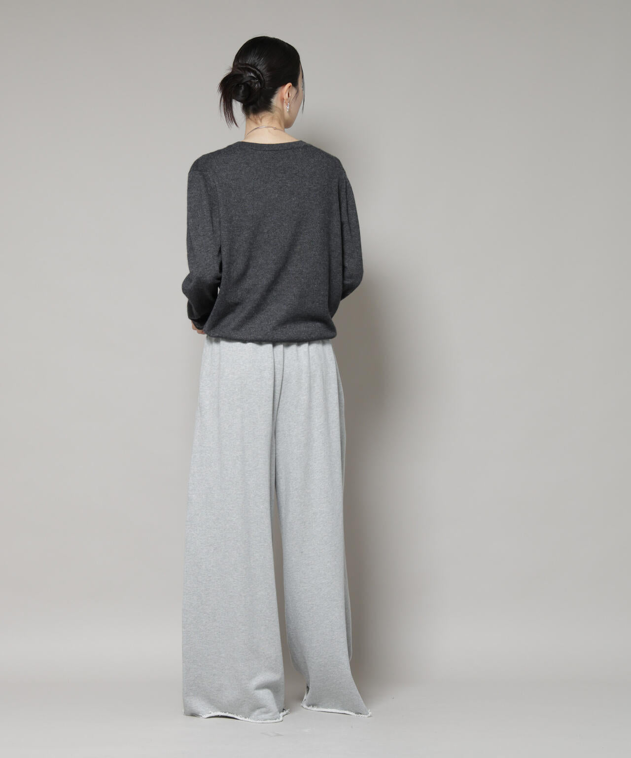 クルーネックカシミヤ混ニットプルオーバー | NANO universe（ナノ