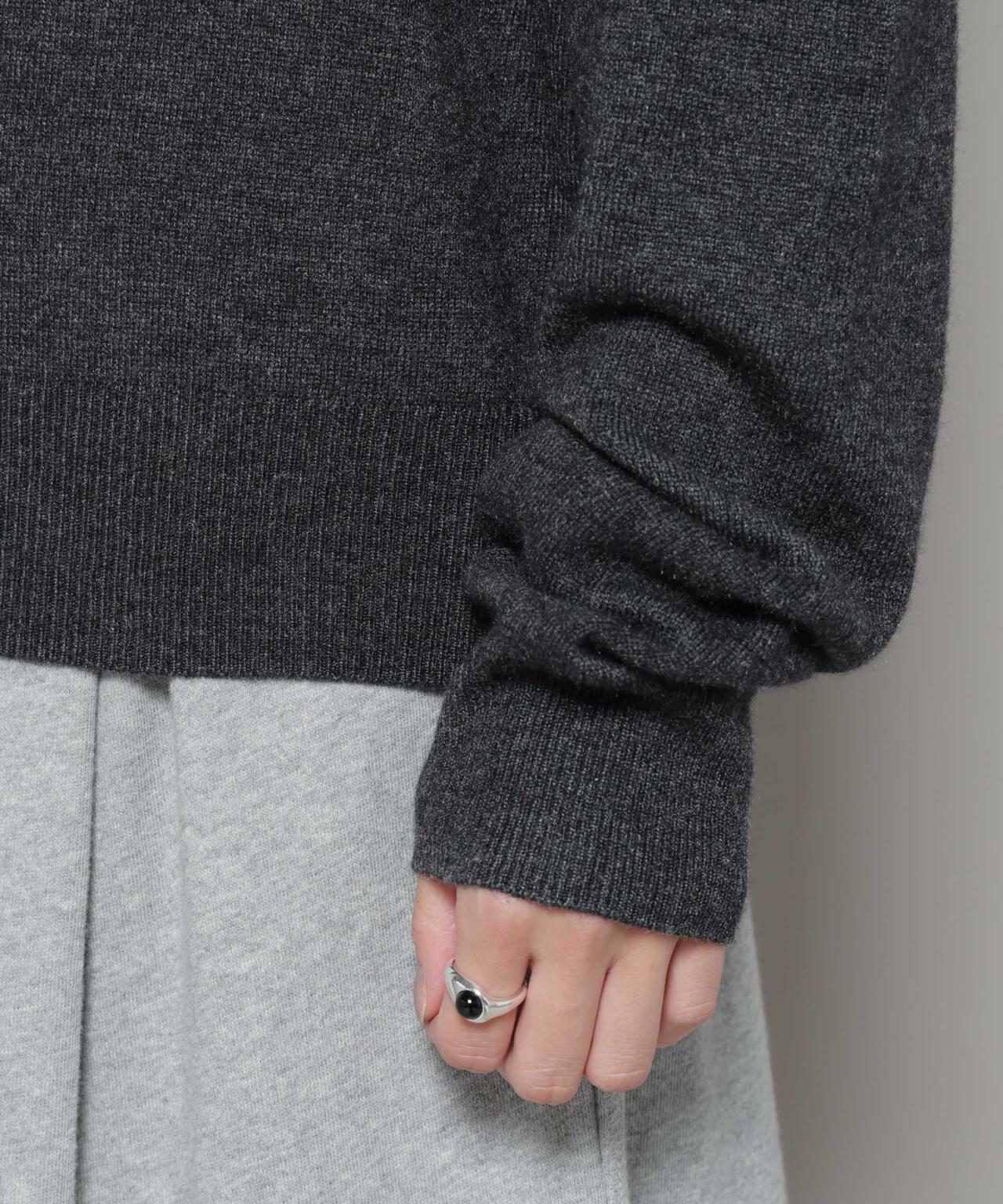 クルーネックカシミヤ混ニットプルオーバー | NANO universe（ナノ