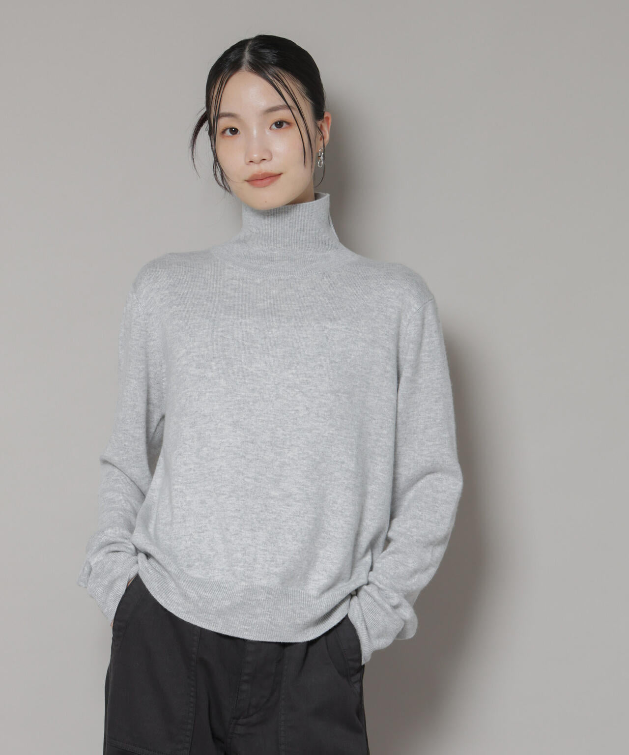 【F.m様】美品！AP STUDIO タートルネックワイド プルオーバー ニット F.m様】美品！AP STUDIO タートルネックワイド プルオーバー ニット