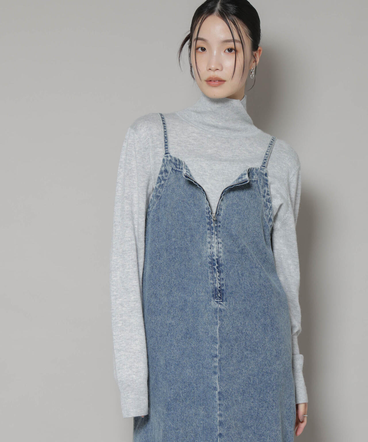 タートルネックカシミヤ混ニットプルオーバー | NANO universe（ナノ