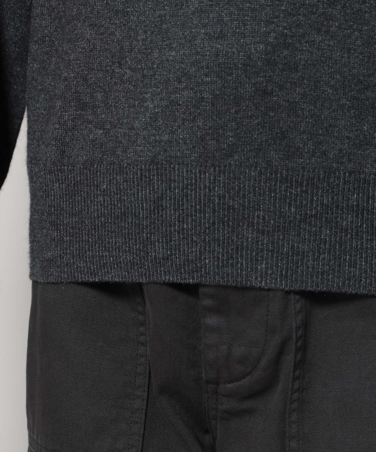 タートルネックカシミヤ混ニットプルオーバー | NANO universe（ナノ