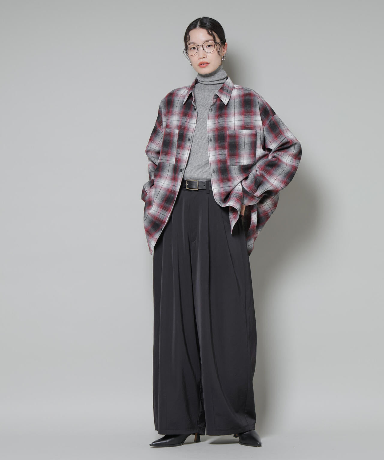 洗濯機洗可メタルボタンリブニット | NANO universe（ナノ・ユニバース