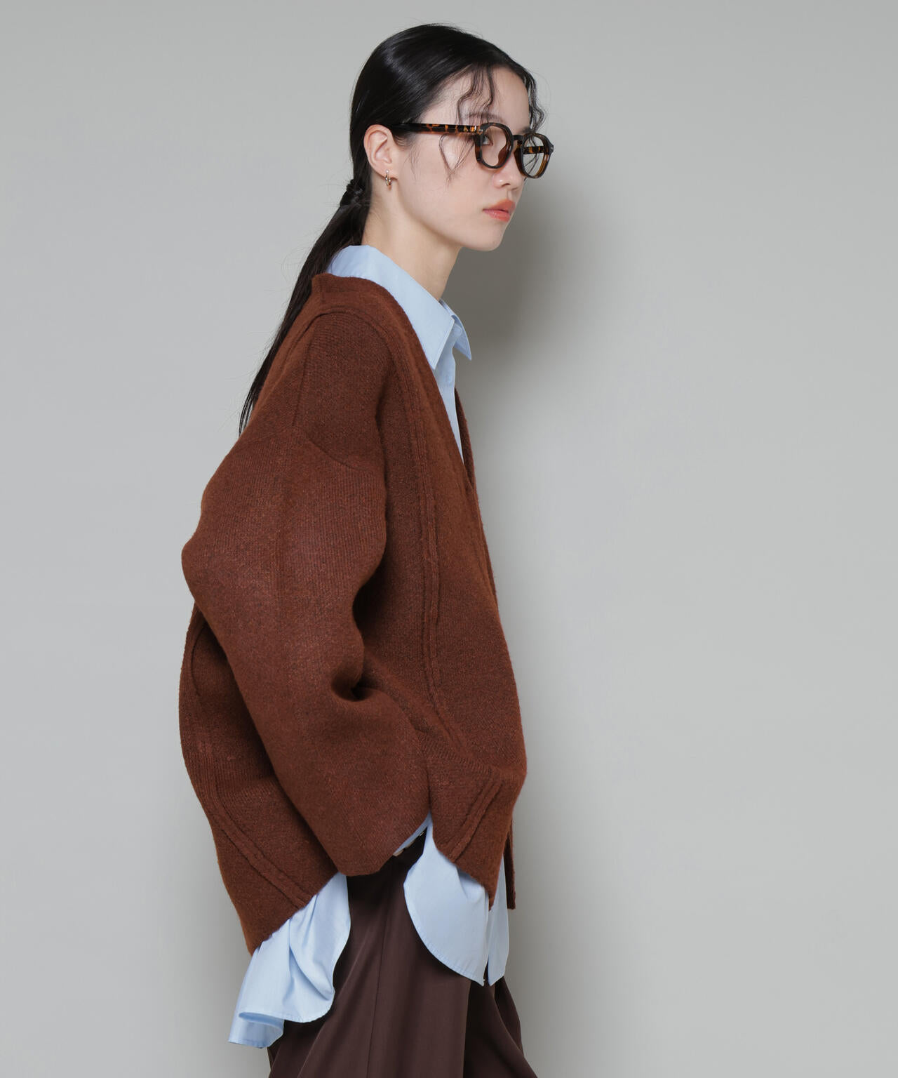 総針ニットジャケットカーディガン | NANO universe（ナノ・ユニバース