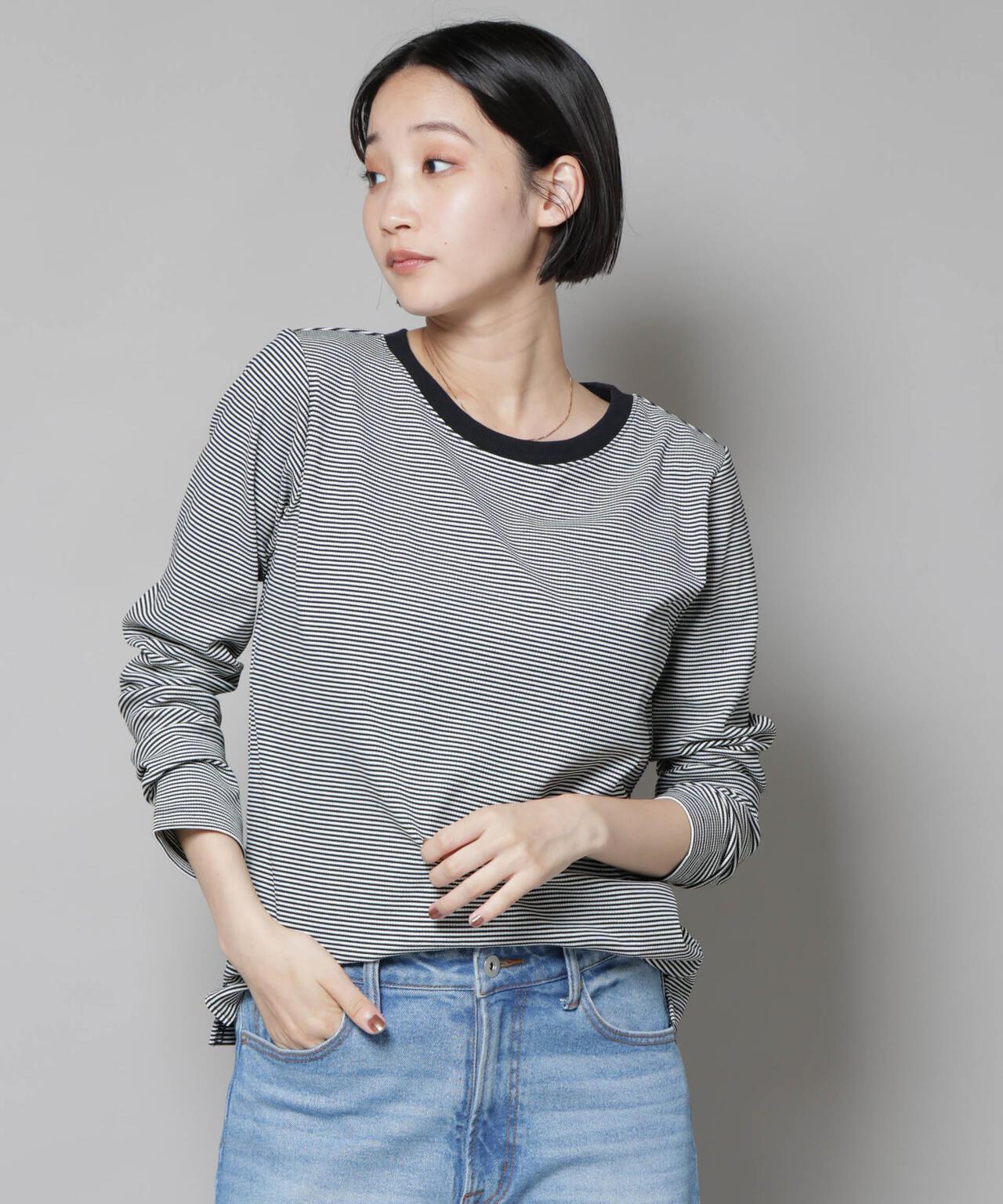 ジミレニアル　ボーダー長袖Tシャツ　ジミンパパ　新品未使用 I cotoni di Albini 長袖 ボーダー Tシャツ(11603663-2024