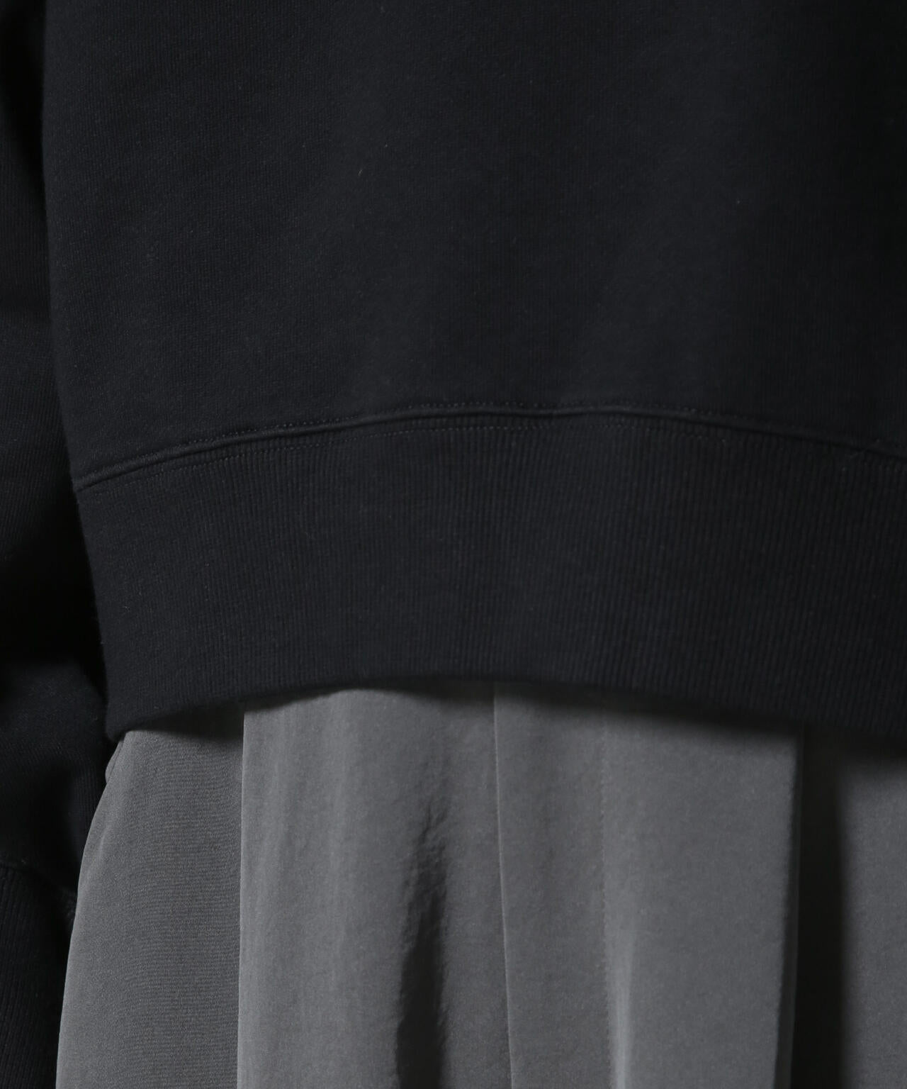 ワイドボートネックスウェットトップス