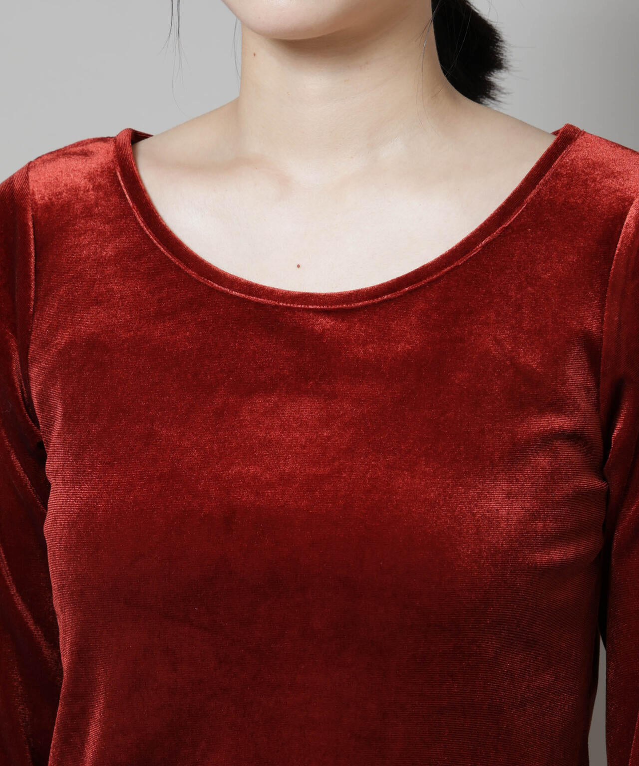 前後2wayベロアカットトップス(セットアップ可)