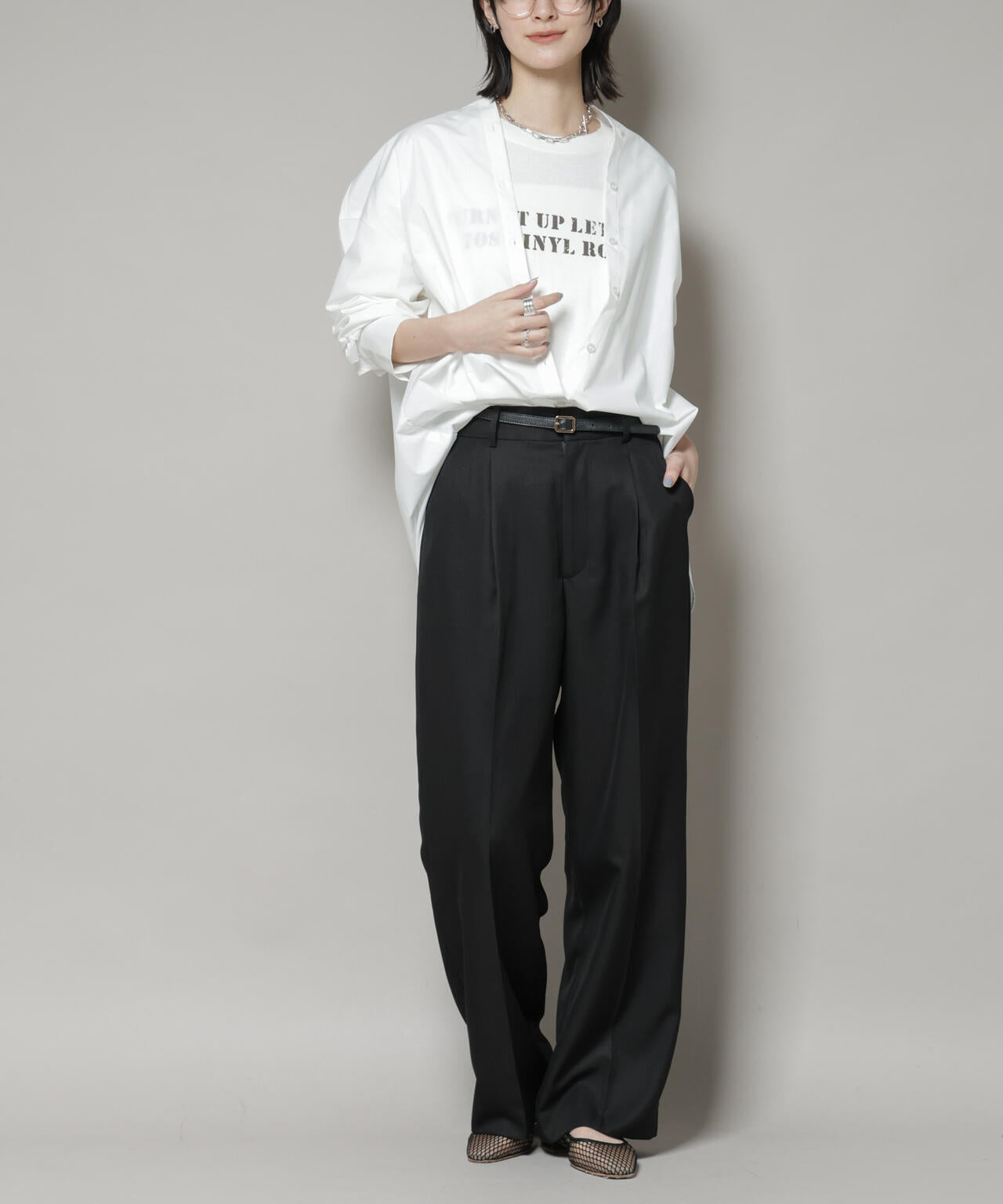 BEVIS スプレー加工 ブラック ワイドパンツ 6735227306-010_SUB.jpg?v=