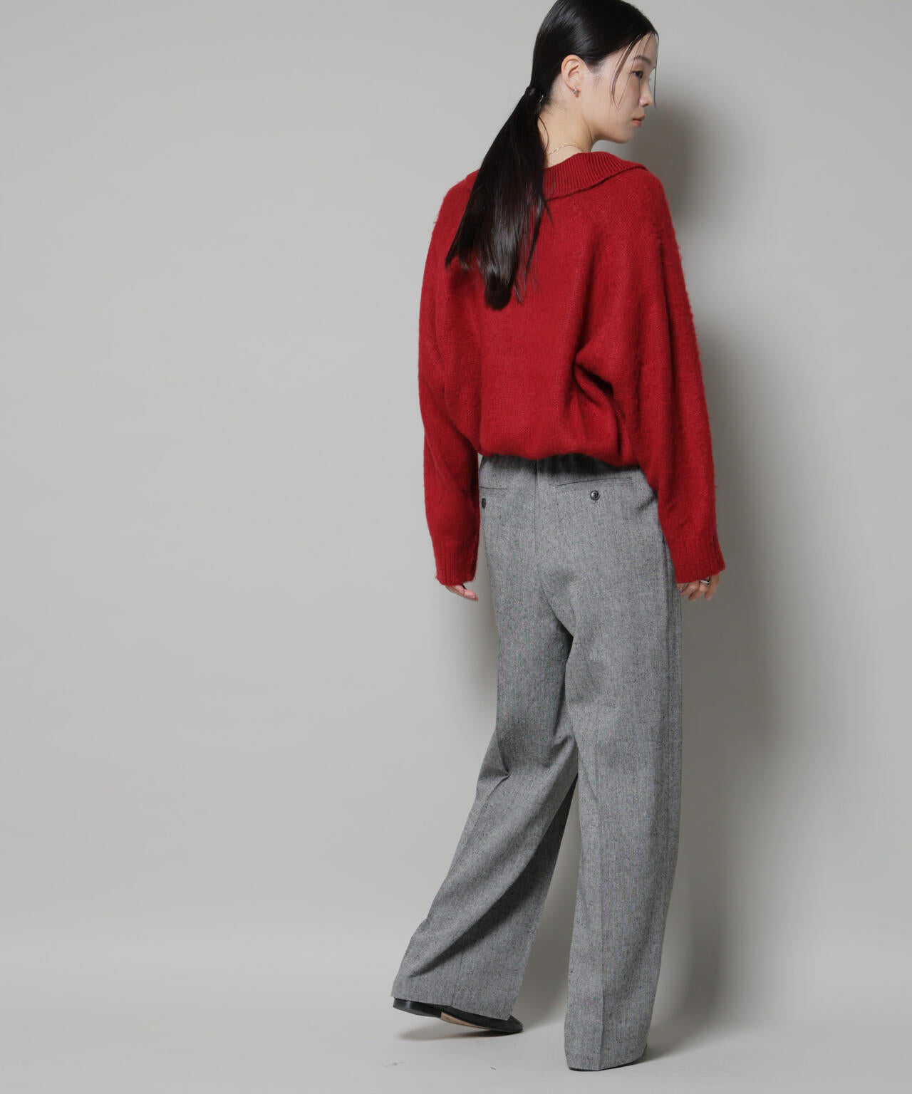 ツイードワンタックパンツ | NANO universe（ナノ・ユニバース