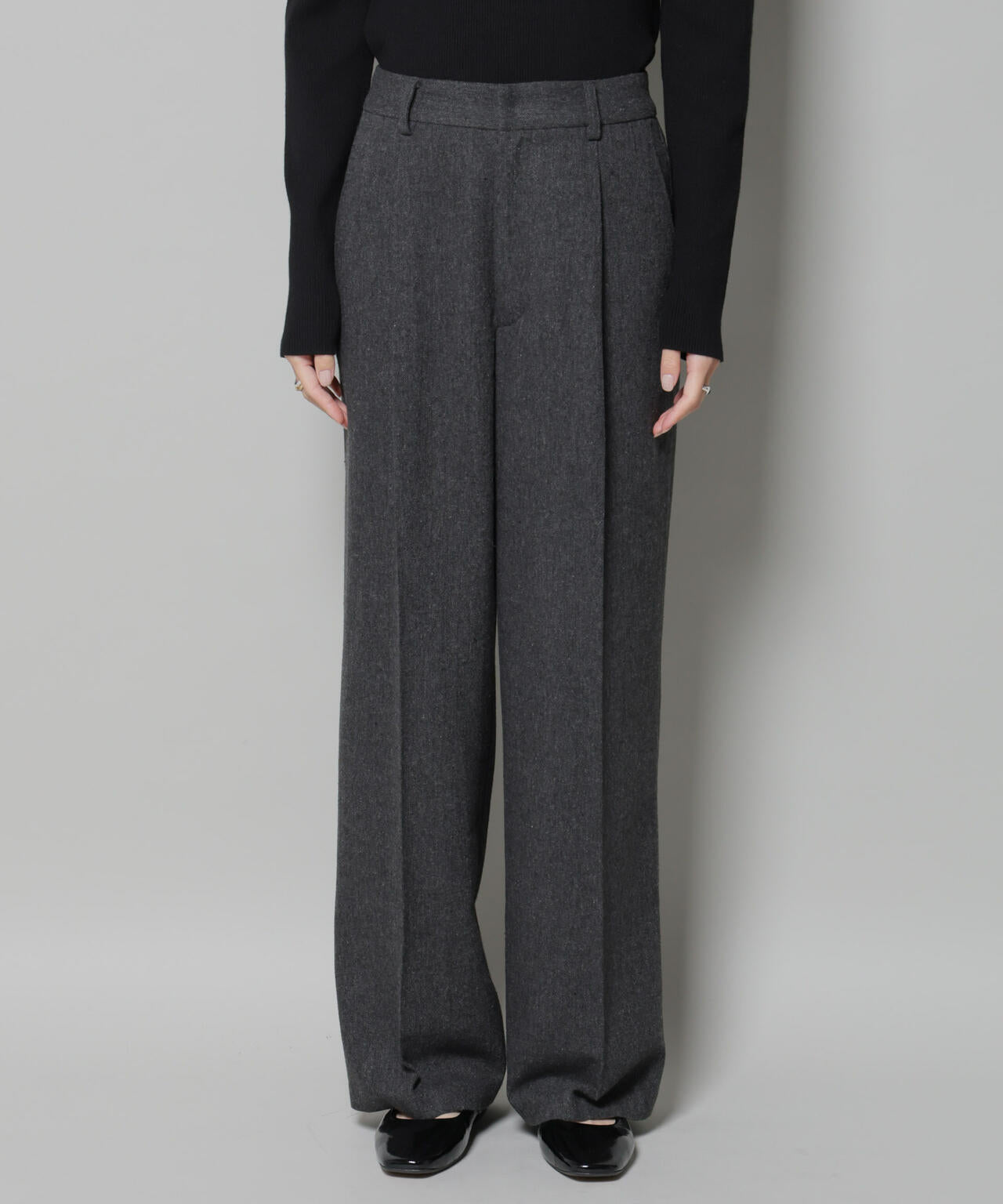 ツイードワンタックパンツ | NANO universe（ナノ・ユニバース