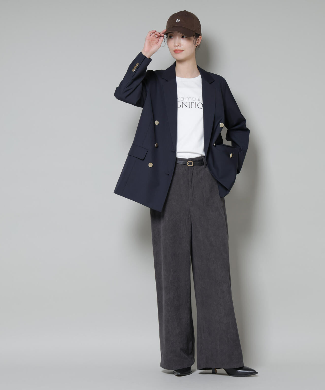 ソフトコーデュロイストレートパンツ | NANO universe（ナノ