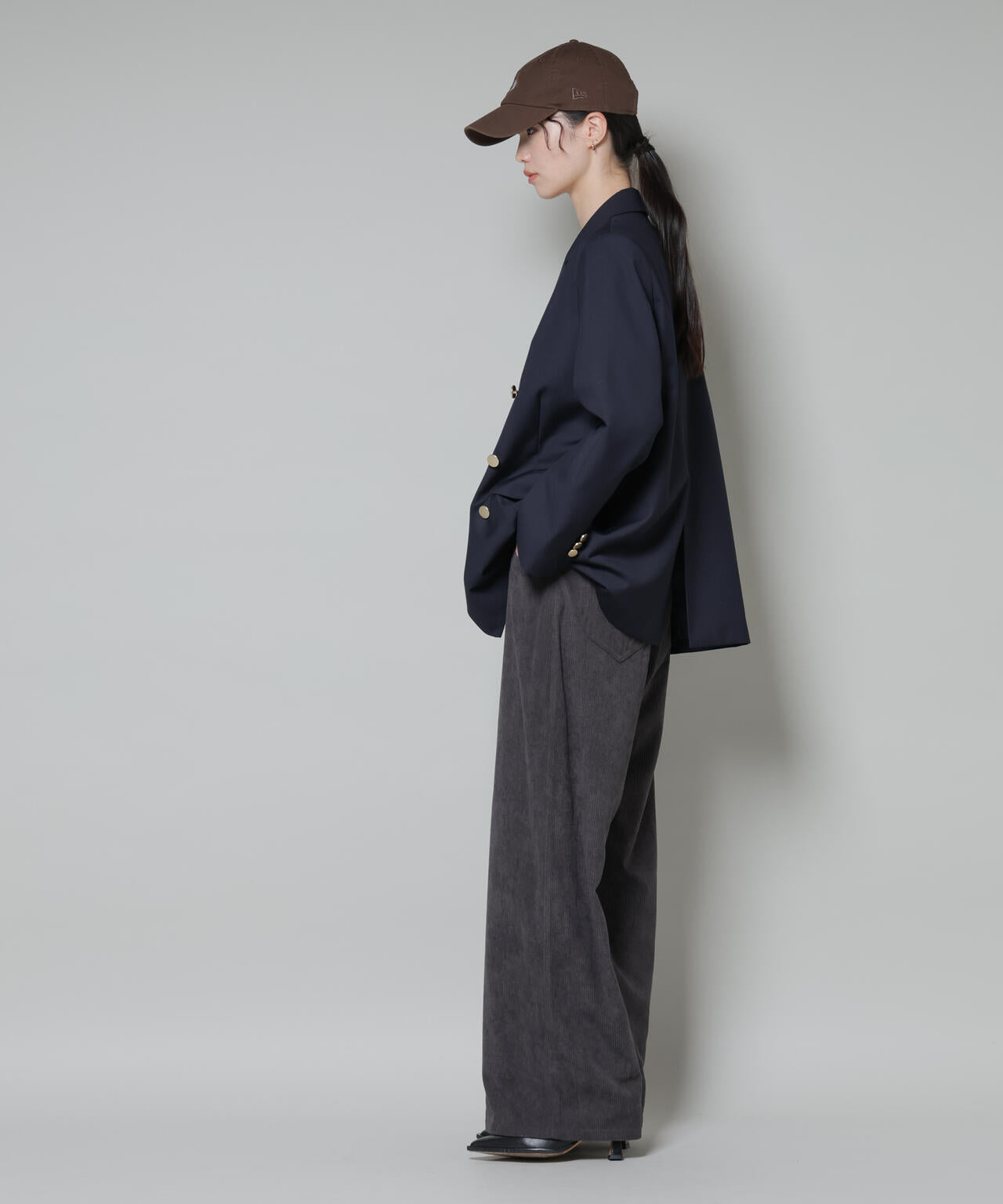 ソフトコーデュロイストレートパンツ | NANO universe（ナノ